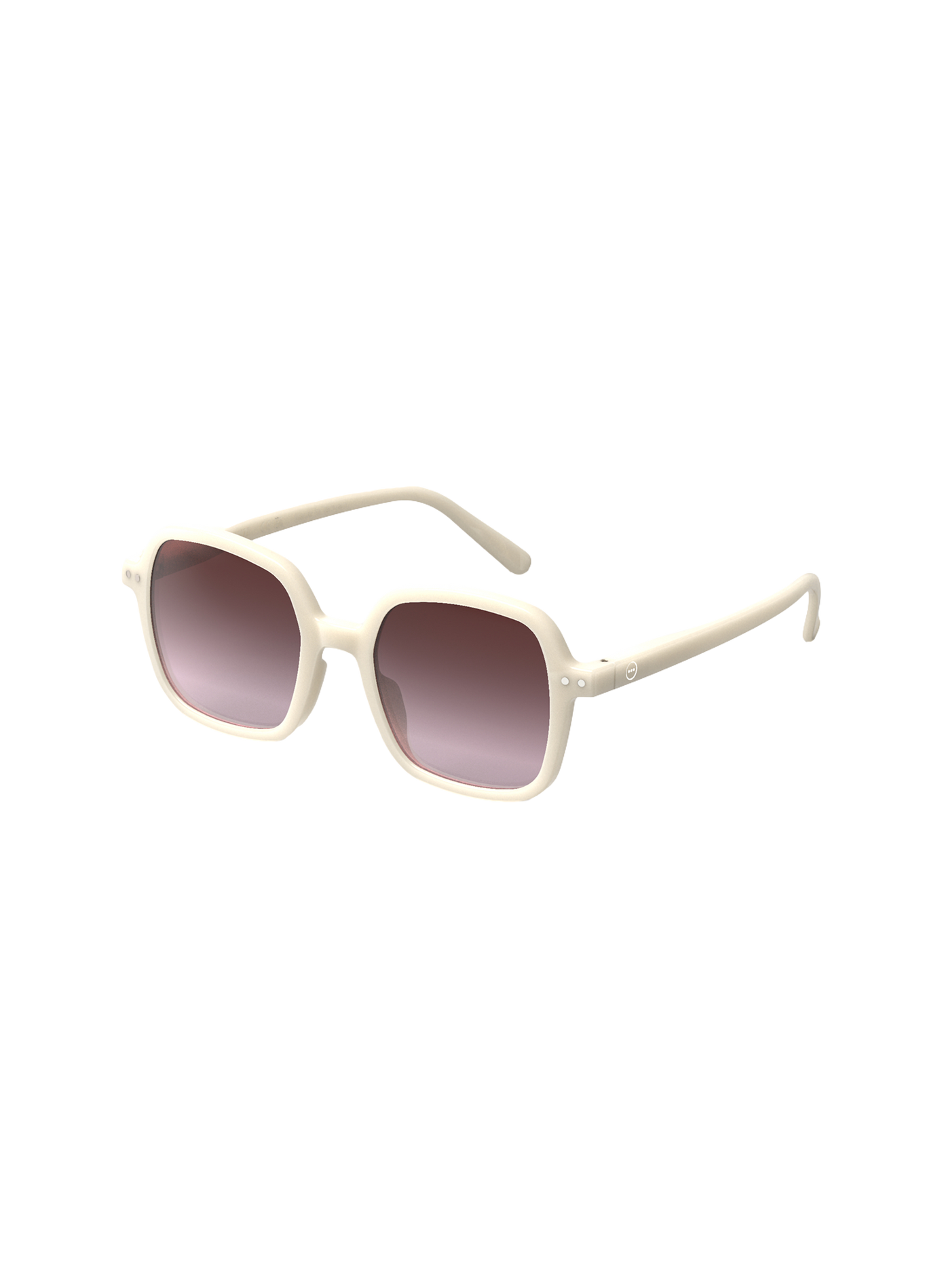 Sunglasses with smoked lenses IZIPIZI White