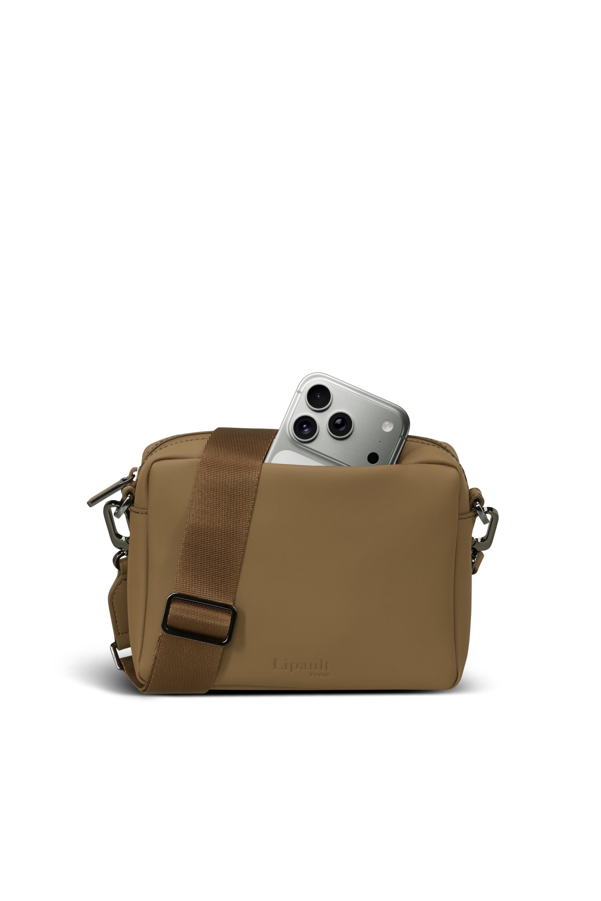 Lost in berlin sac à bandoulière taille s LIPAULT PARIS Beige