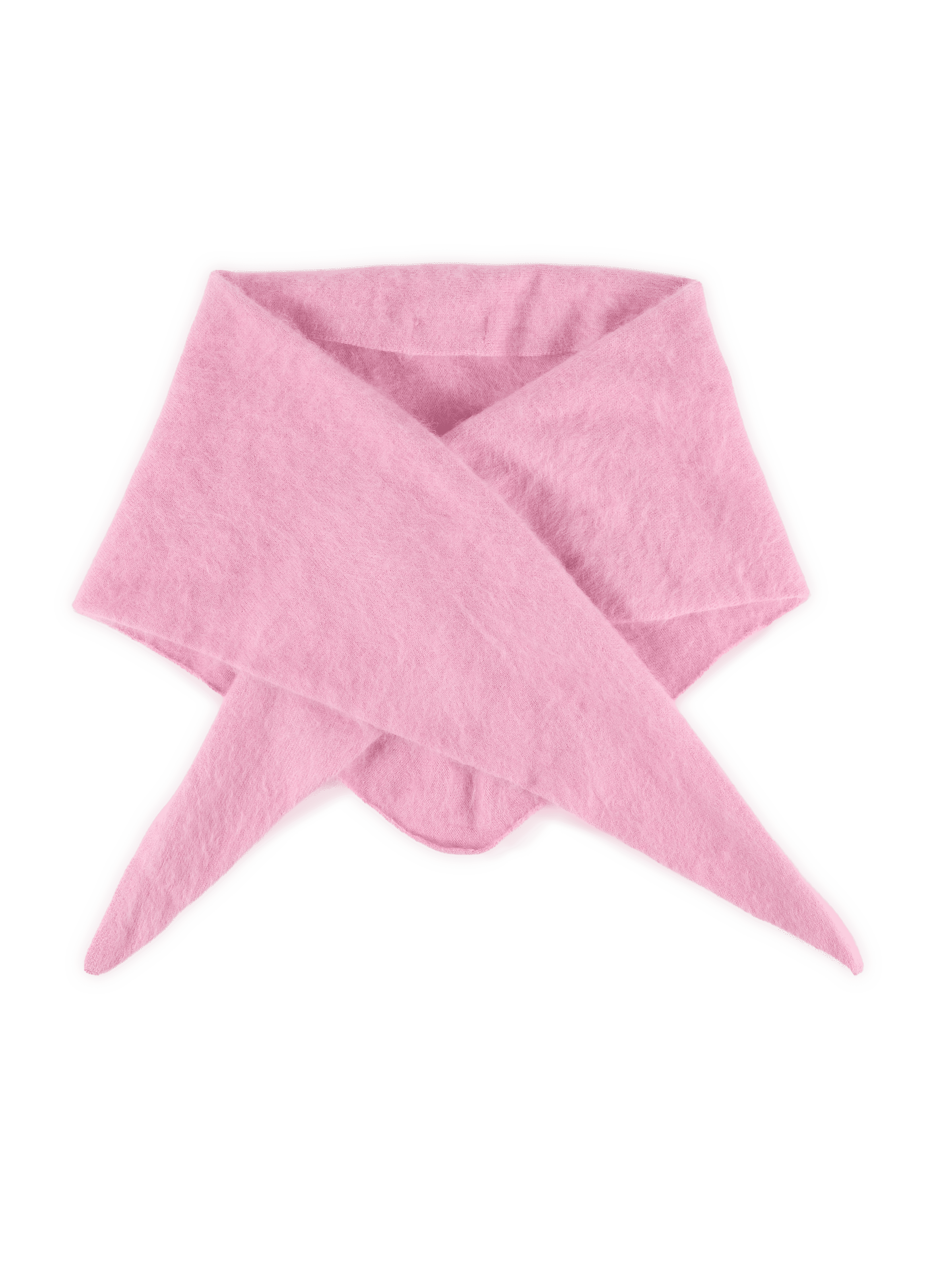 AVRAEL scarf in a wool blend SUNCOO Pink