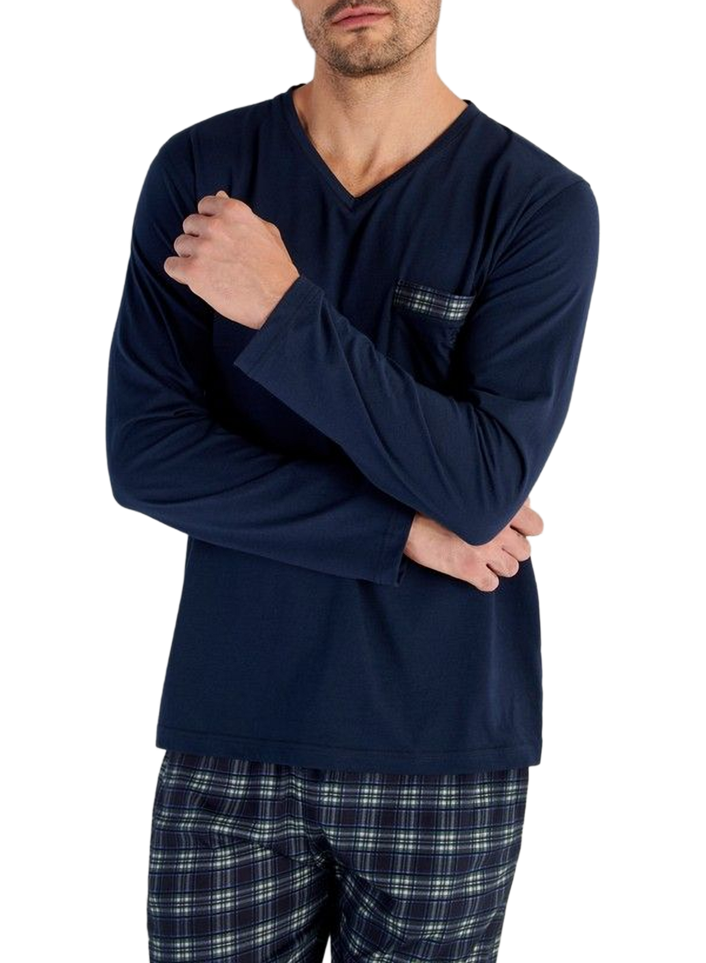 Printed cotton pajama set HOM Multicolour
