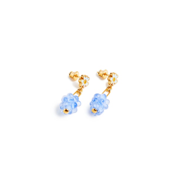 Boucles d'oreille Forget Me Not