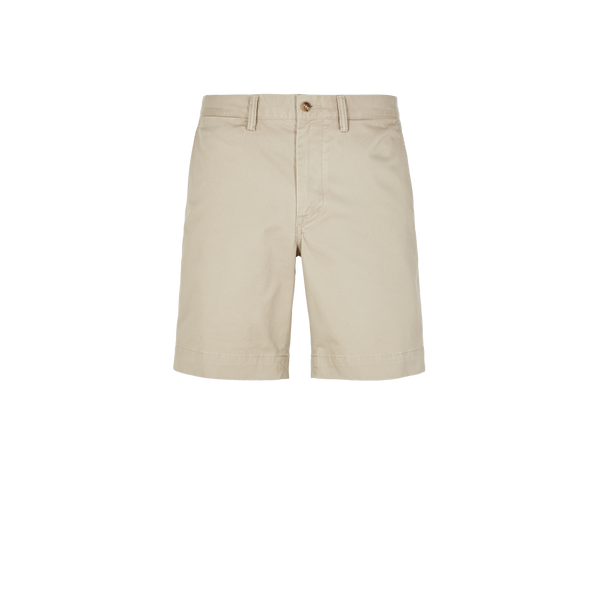 Shop Polo Ralph Lauren Bedford Stretch Cotton Shorts In Beige