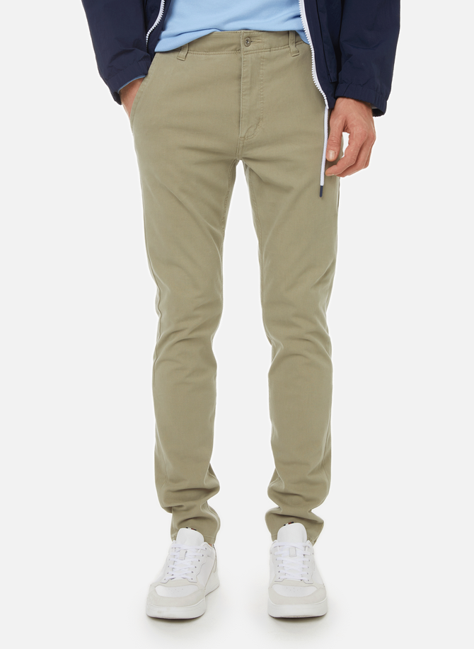 Skinny stretch cotton trousers DOCKERS