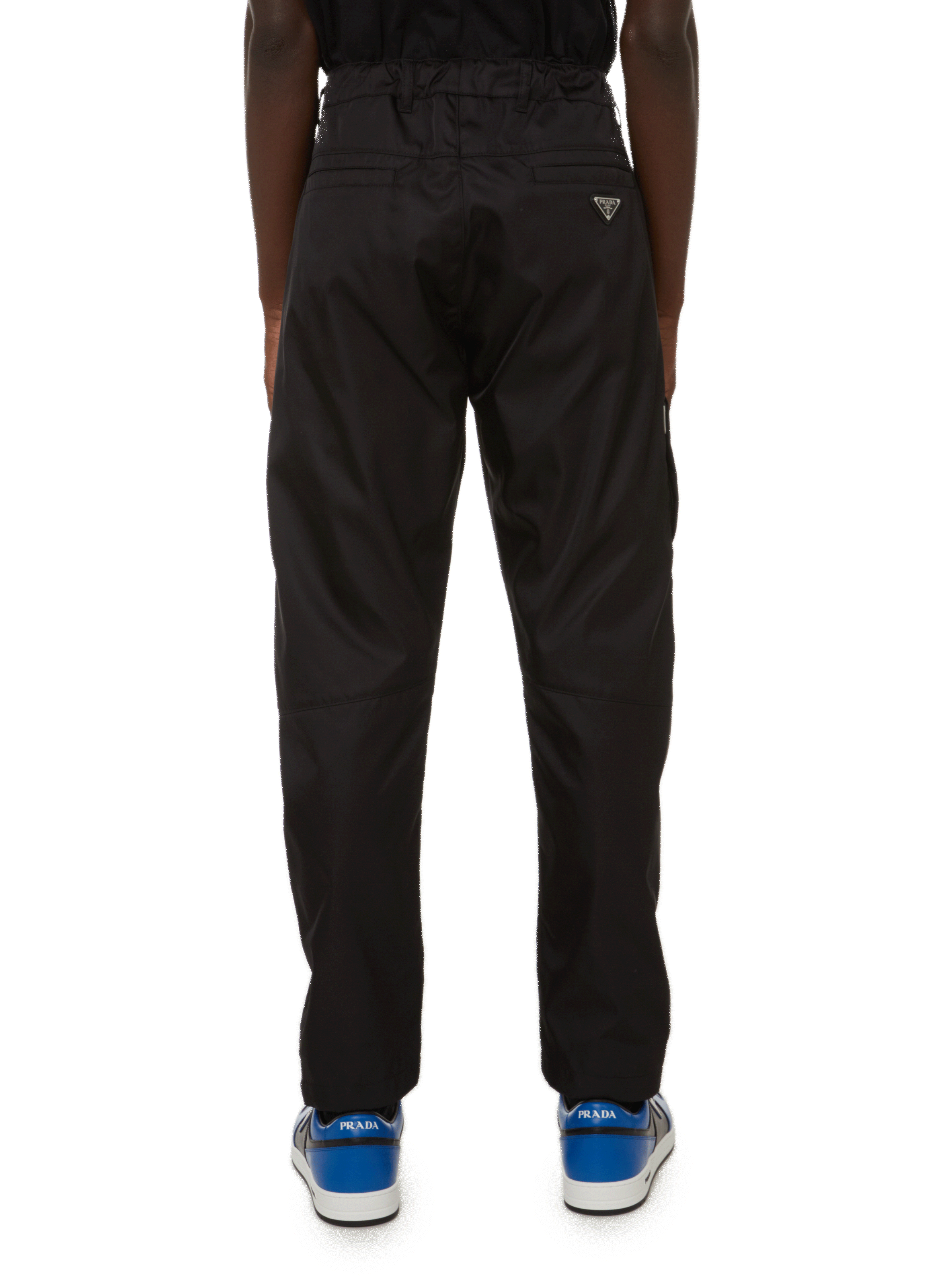 Re-Nylon trousers PRADA Black