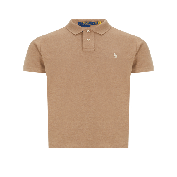 Polo Ralph Lauren Cotton Polo Shirt In Brown