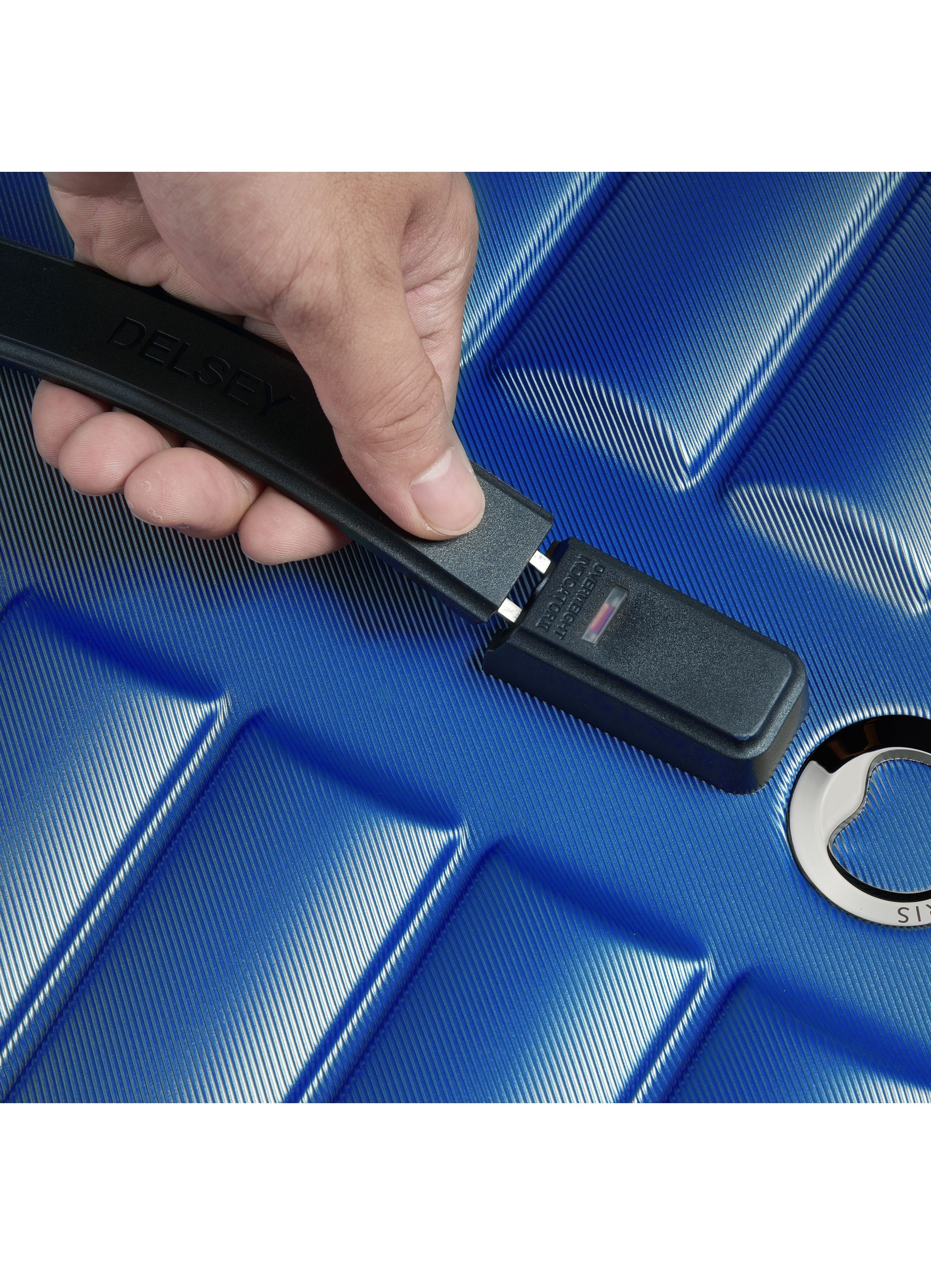 Valise soute rigide taille xl - shadow 5.0 DELSEY PARIS Bleu