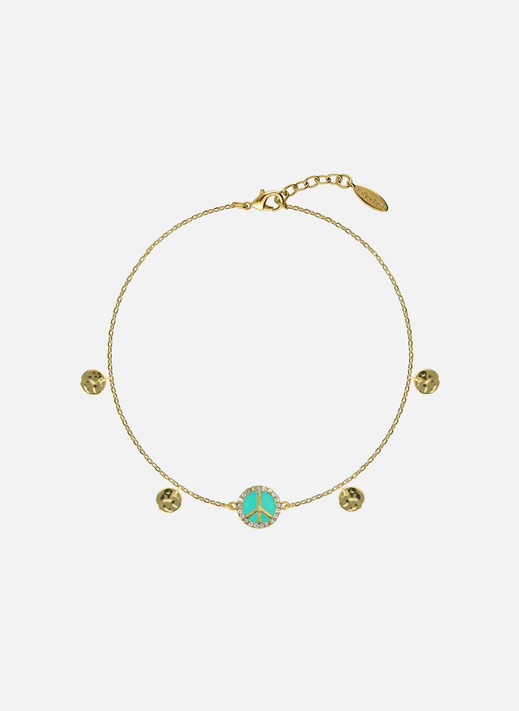 Bracelet chaîne avec pampilles joyful HIPANEMA Bleu