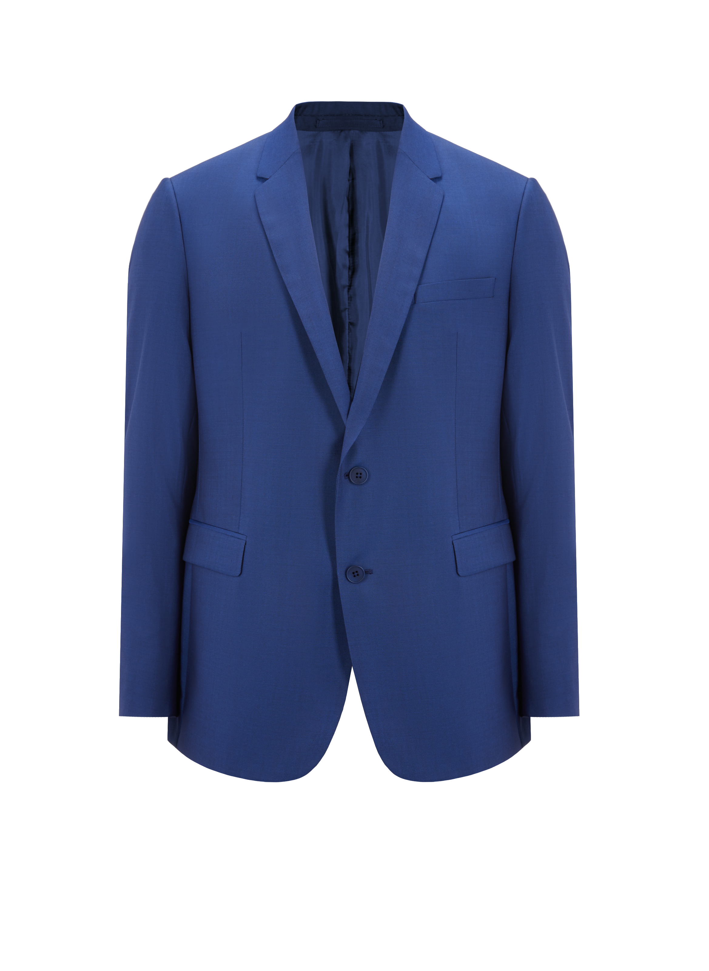 Wool and mohair blazer SAISON 1865 Blue
