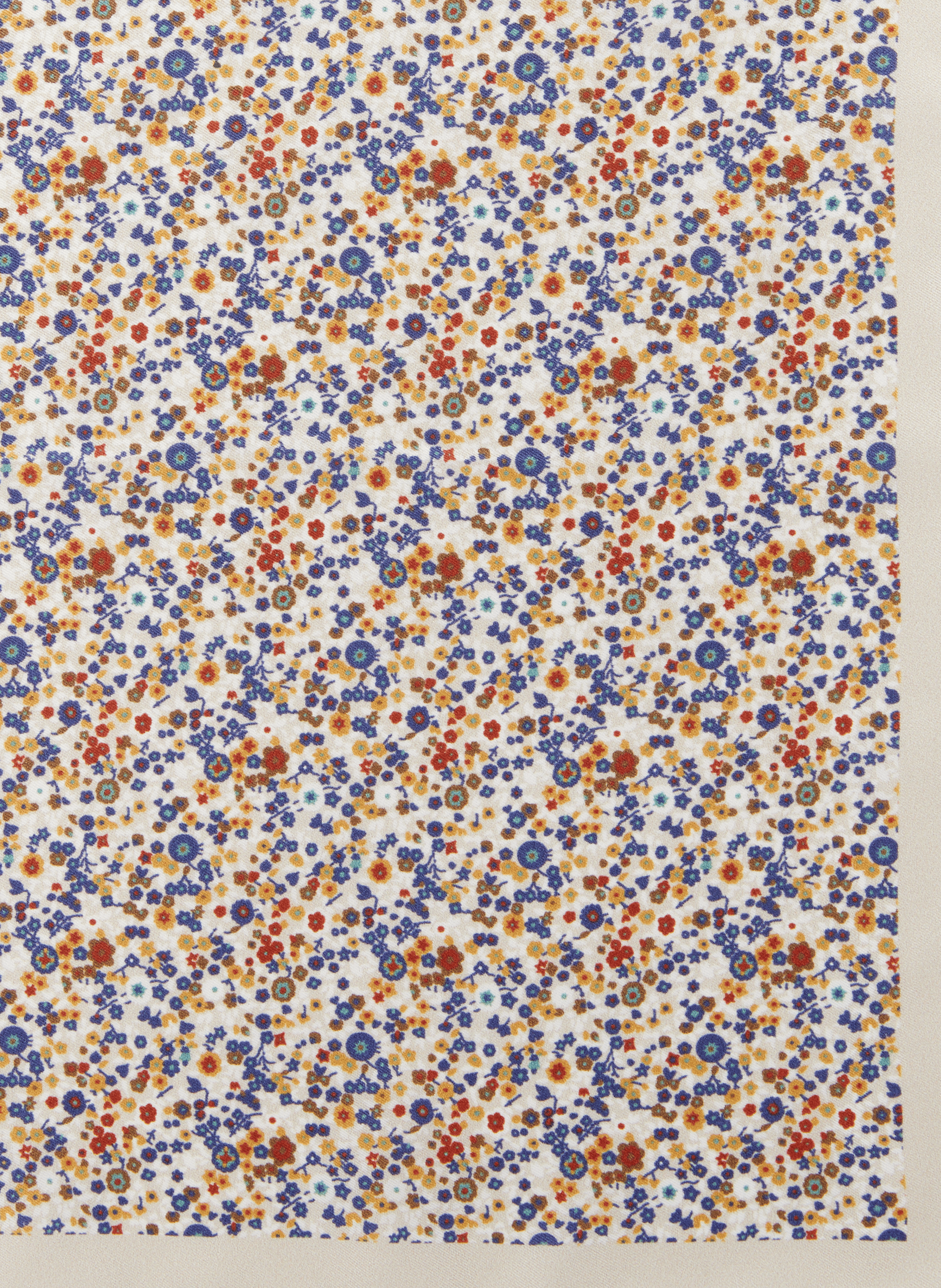 Printed suit pocket square AU PRINTEMPS PARIS Multicolour