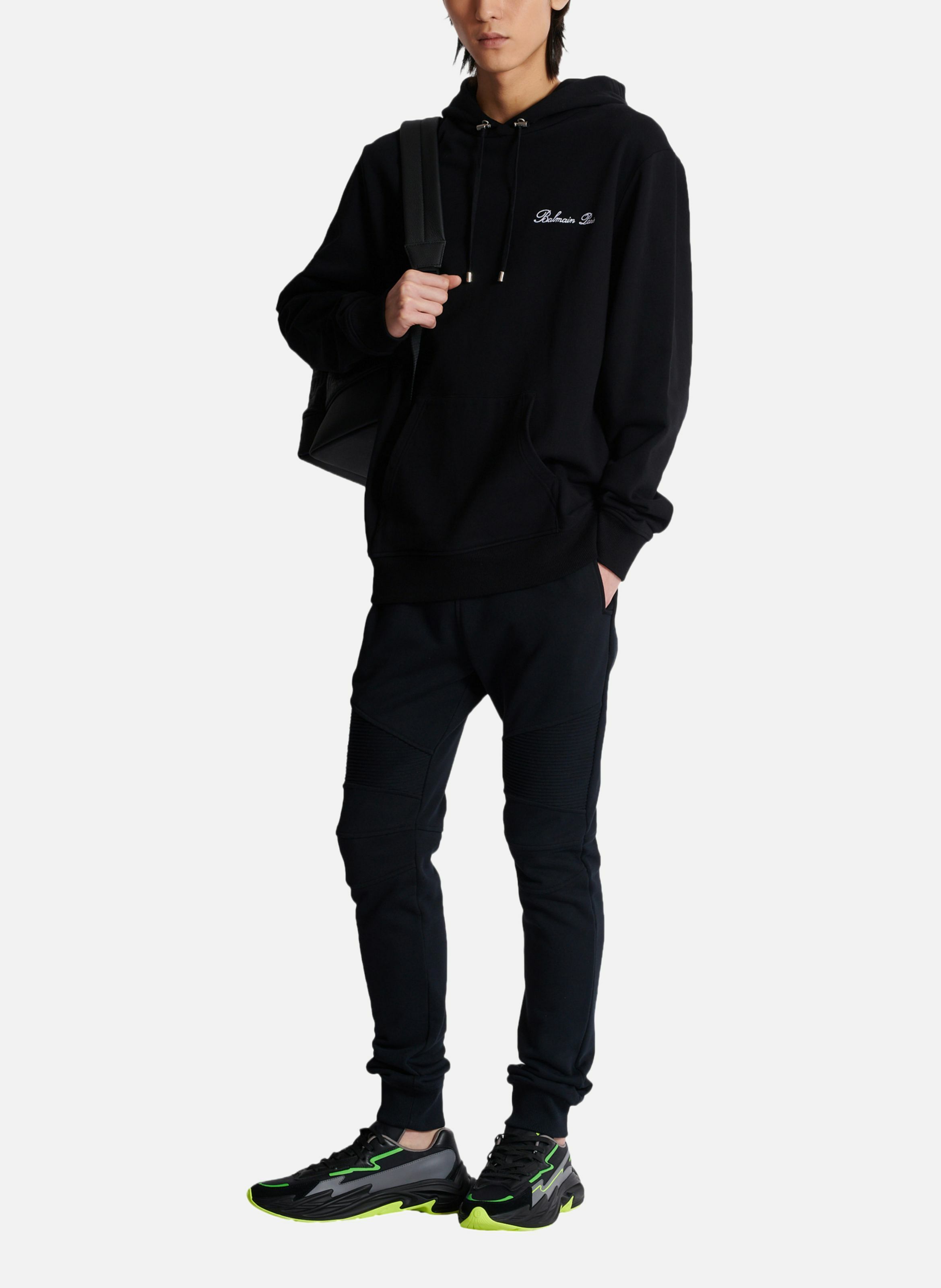Hoodie balmain signature BALMAIN Noir