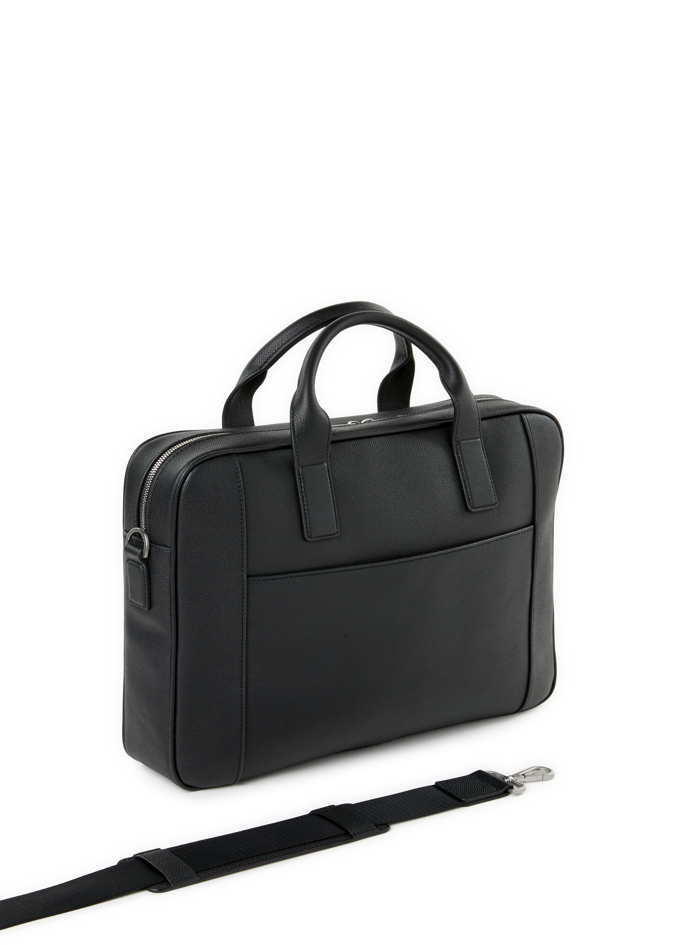 Leather document holder SAISON 1865 Black