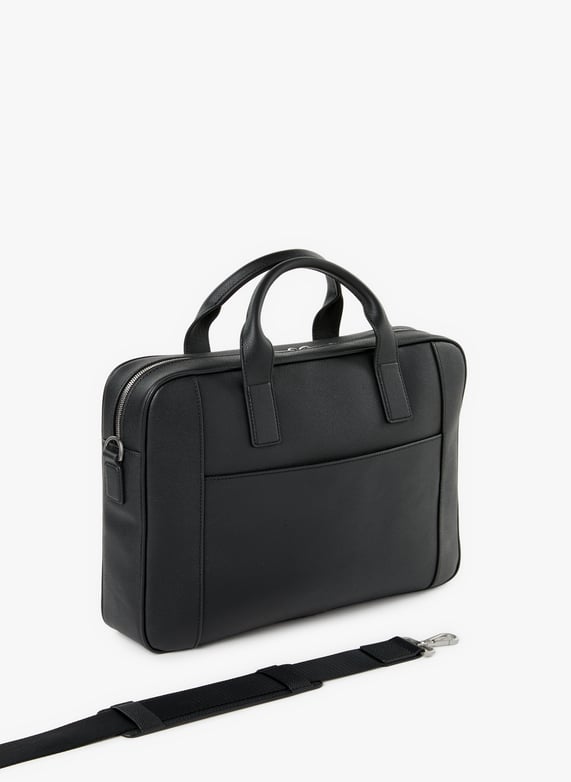 Porte-document en cuir  | Noir by SAISON 1865 Porte-document en cuir  Noir