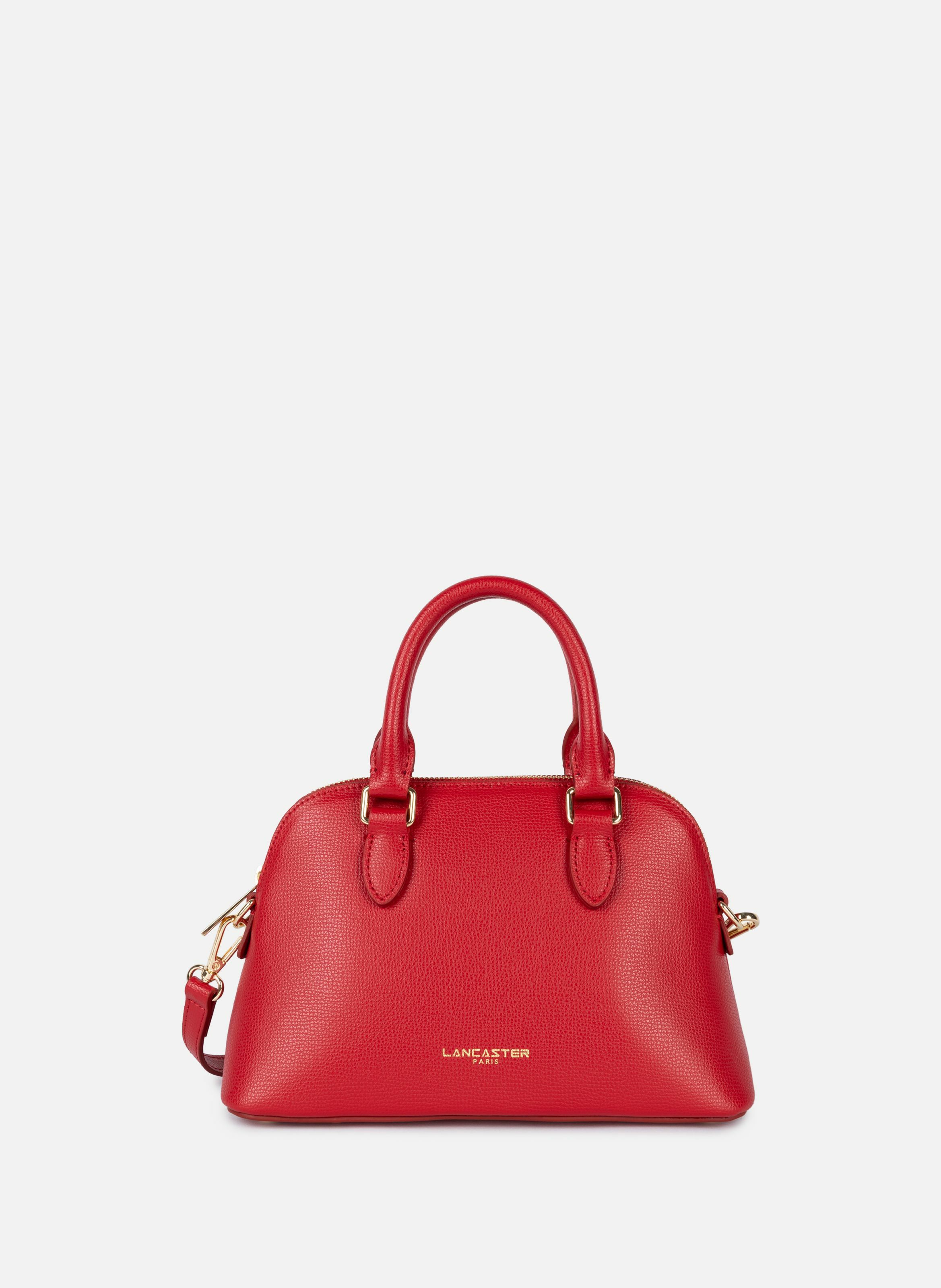 LANCASTER Sac demi lune - sierra jia Rouge