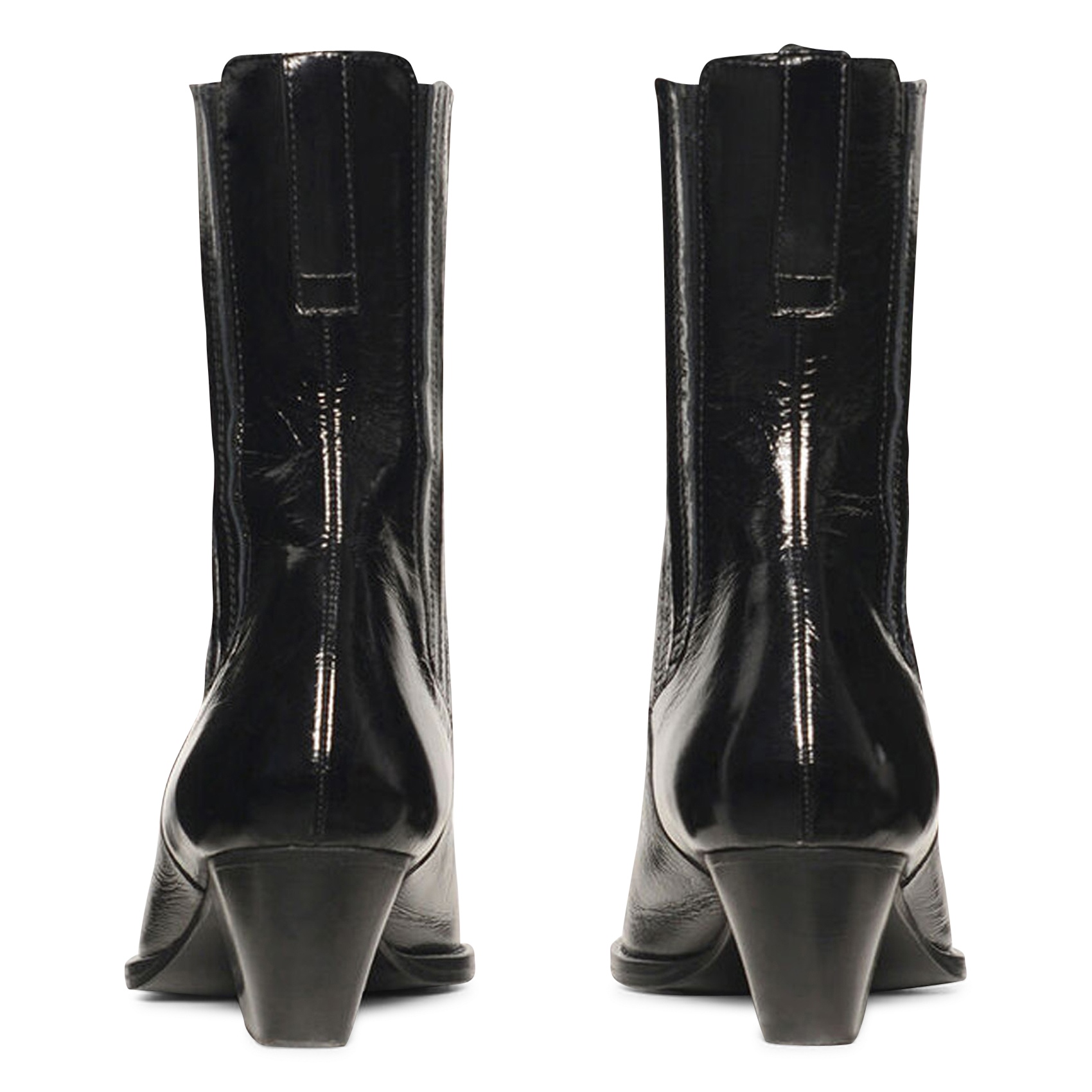 Bottines en cuir mazolafitlw IRO Noir