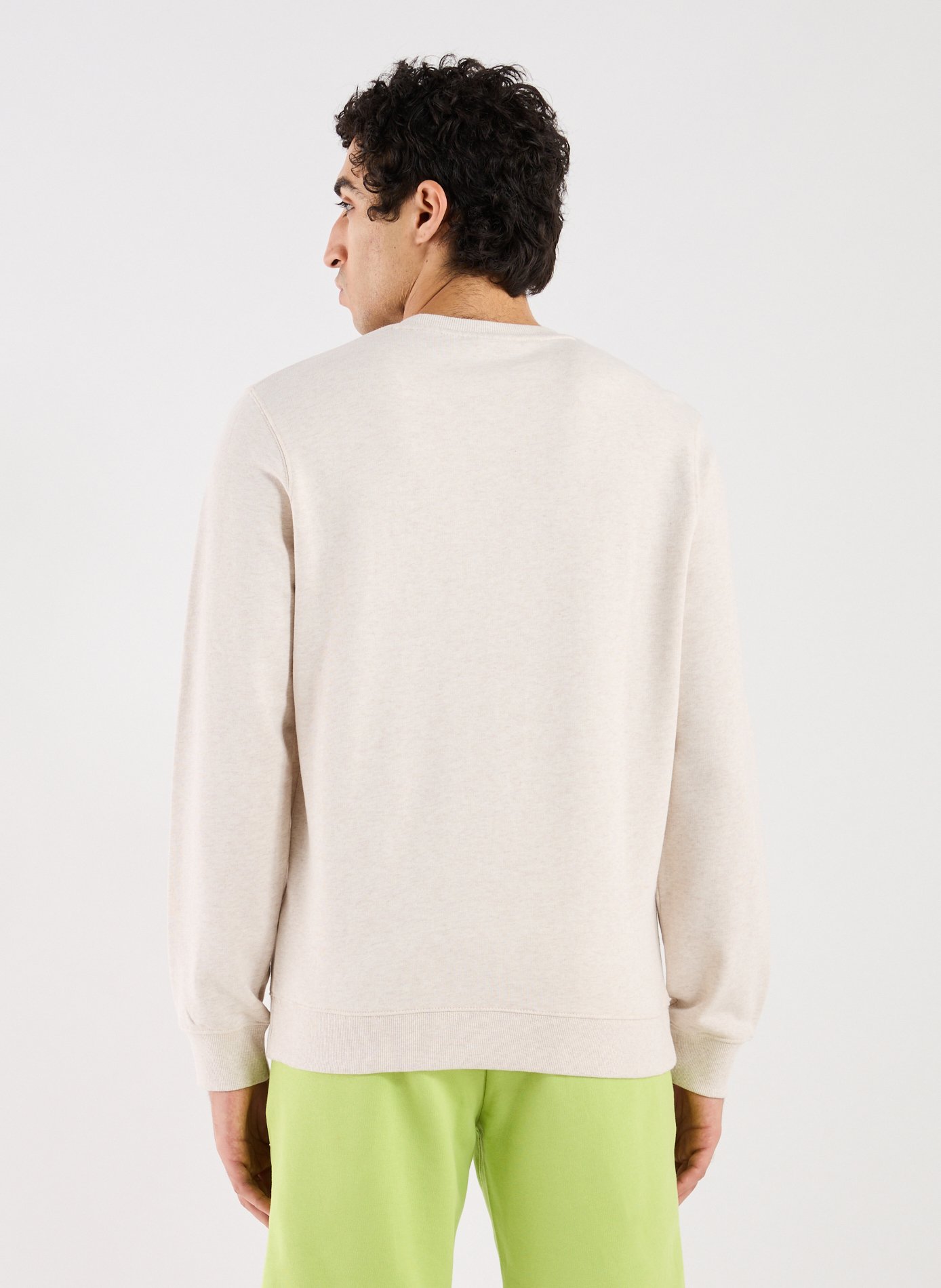 Sweatshirt en coton LYLE &amp; SCOTT Beige