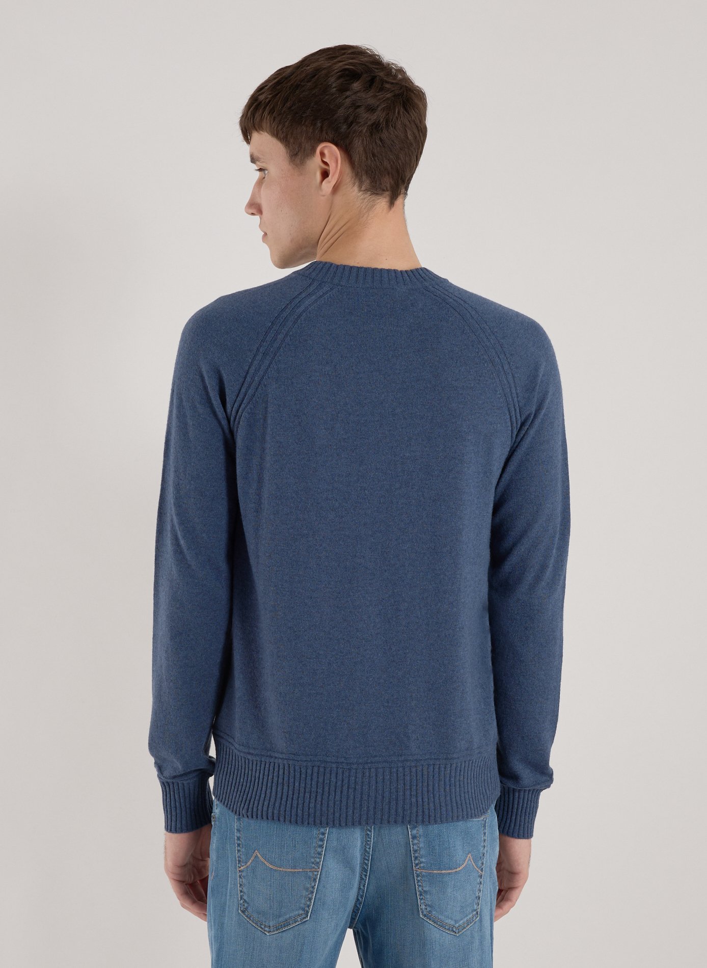 Pull droit à col rond K-WAY Bleu