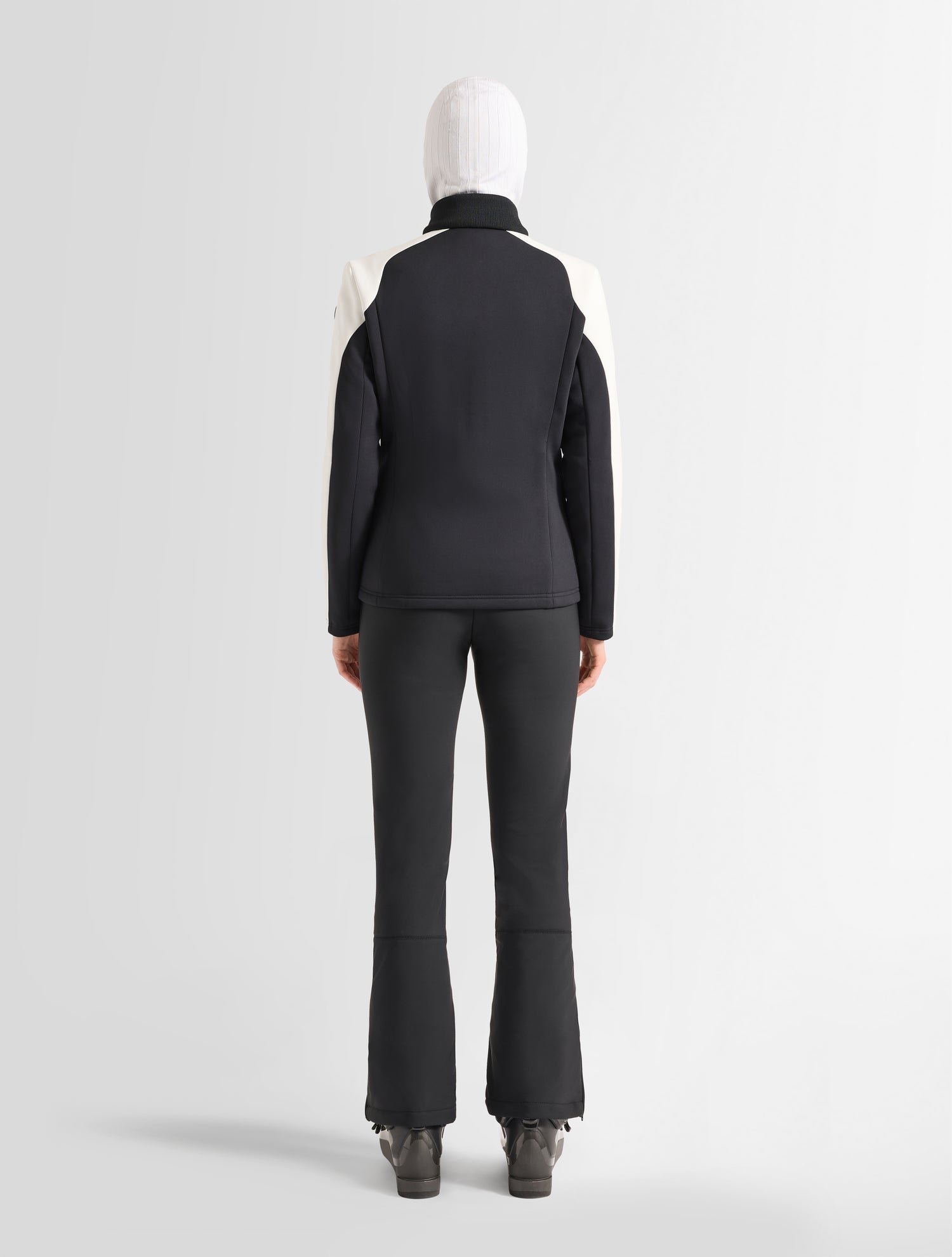 Veste technique ilam col montant coupe ajustée FUSALP Noir