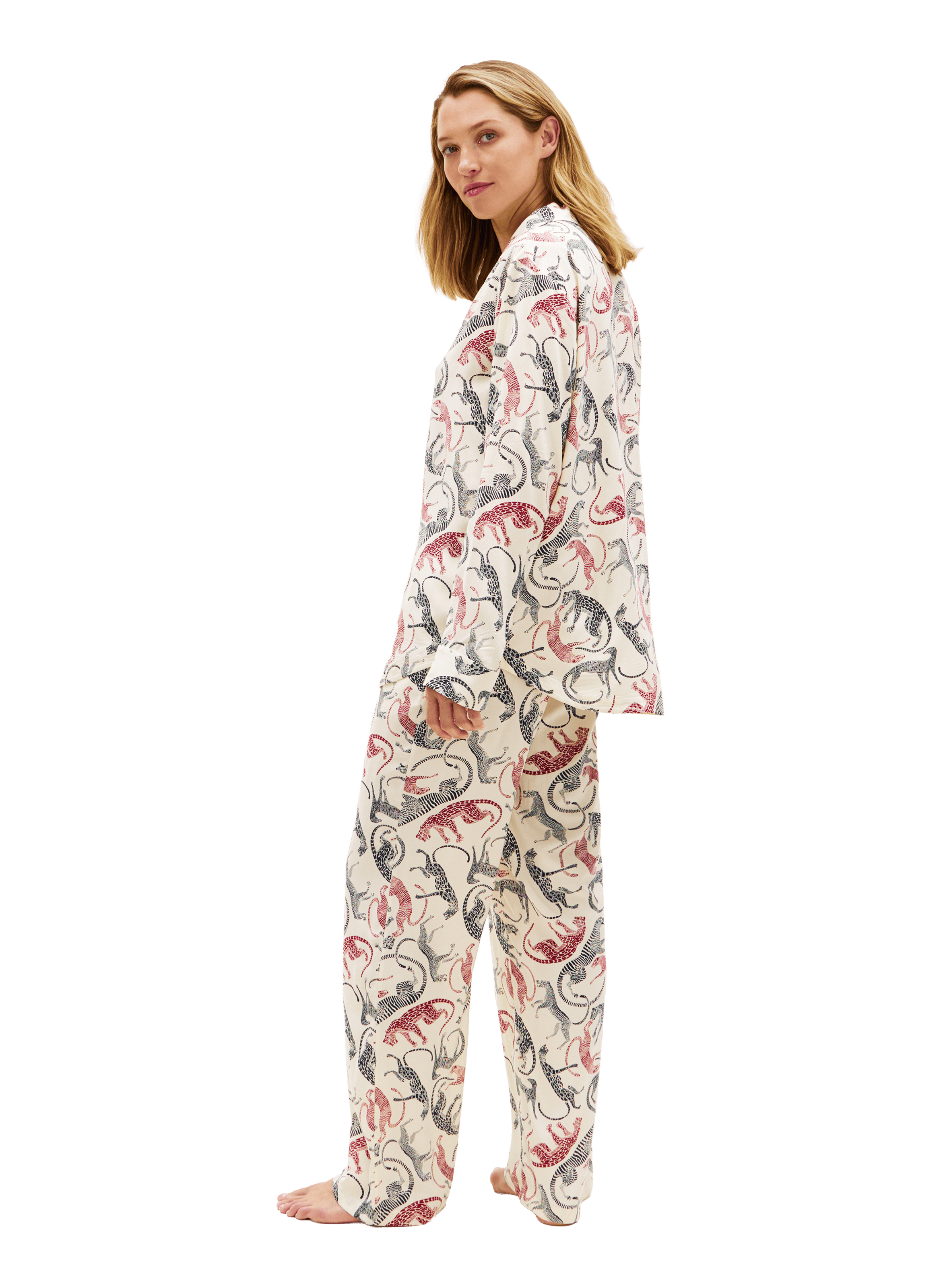 Chemise de pyjama imprimée TOMMY HILFIGER Multicolore