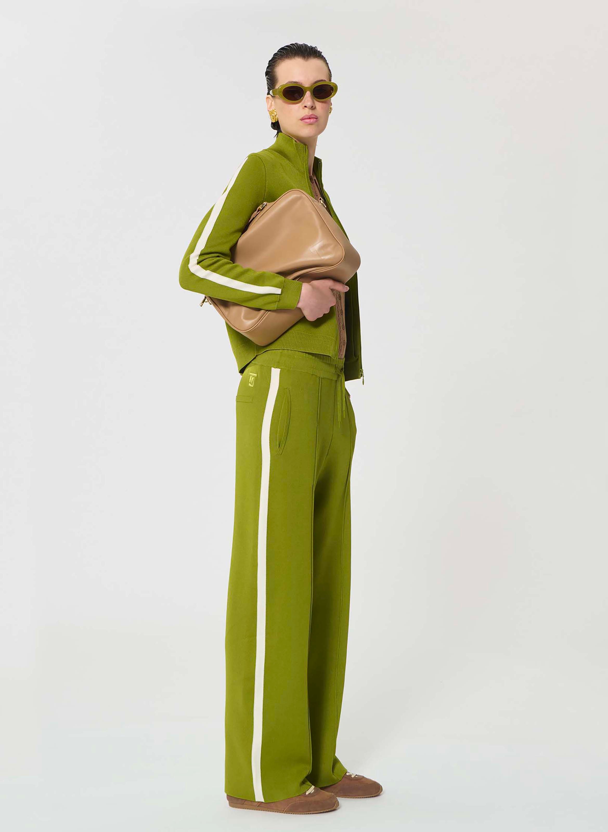 Pantalon parker TARA JARMON Vert