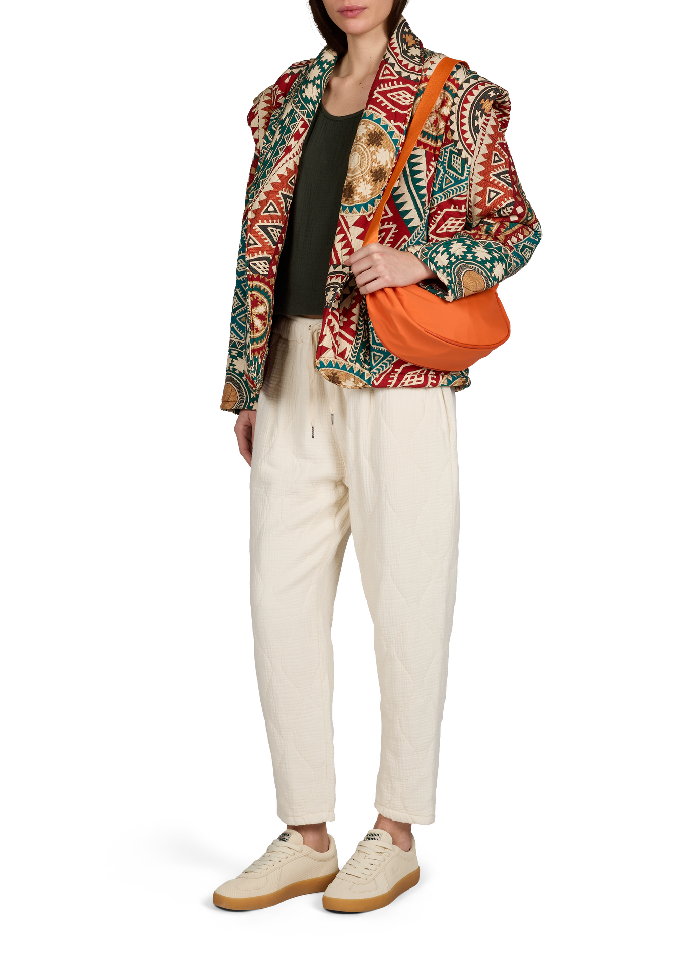 Leopard Print Banana AU PRINTEMPS PARIS Orange