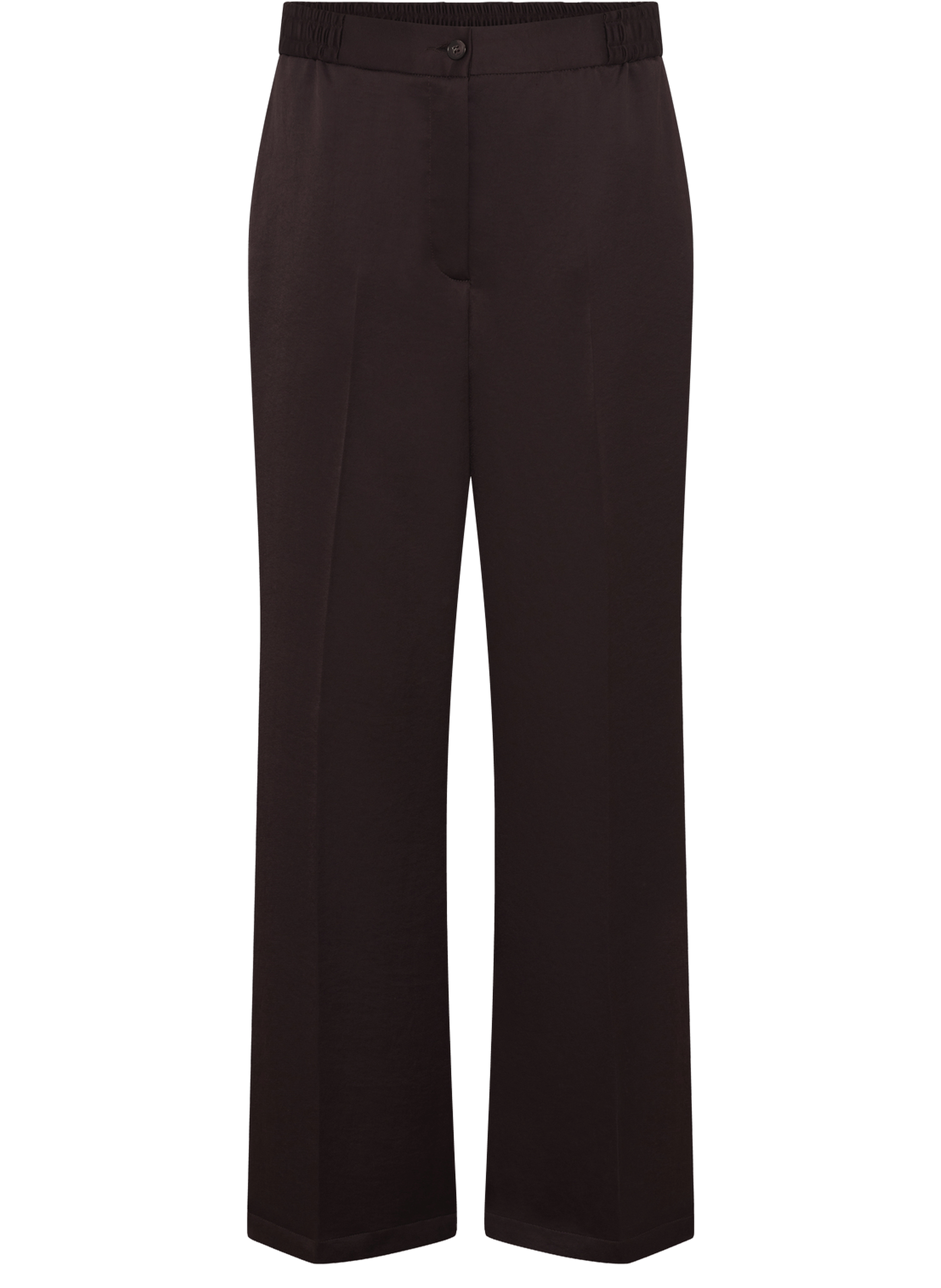 Pantalon fluide en satin - amelya GERARD DAREL Marron