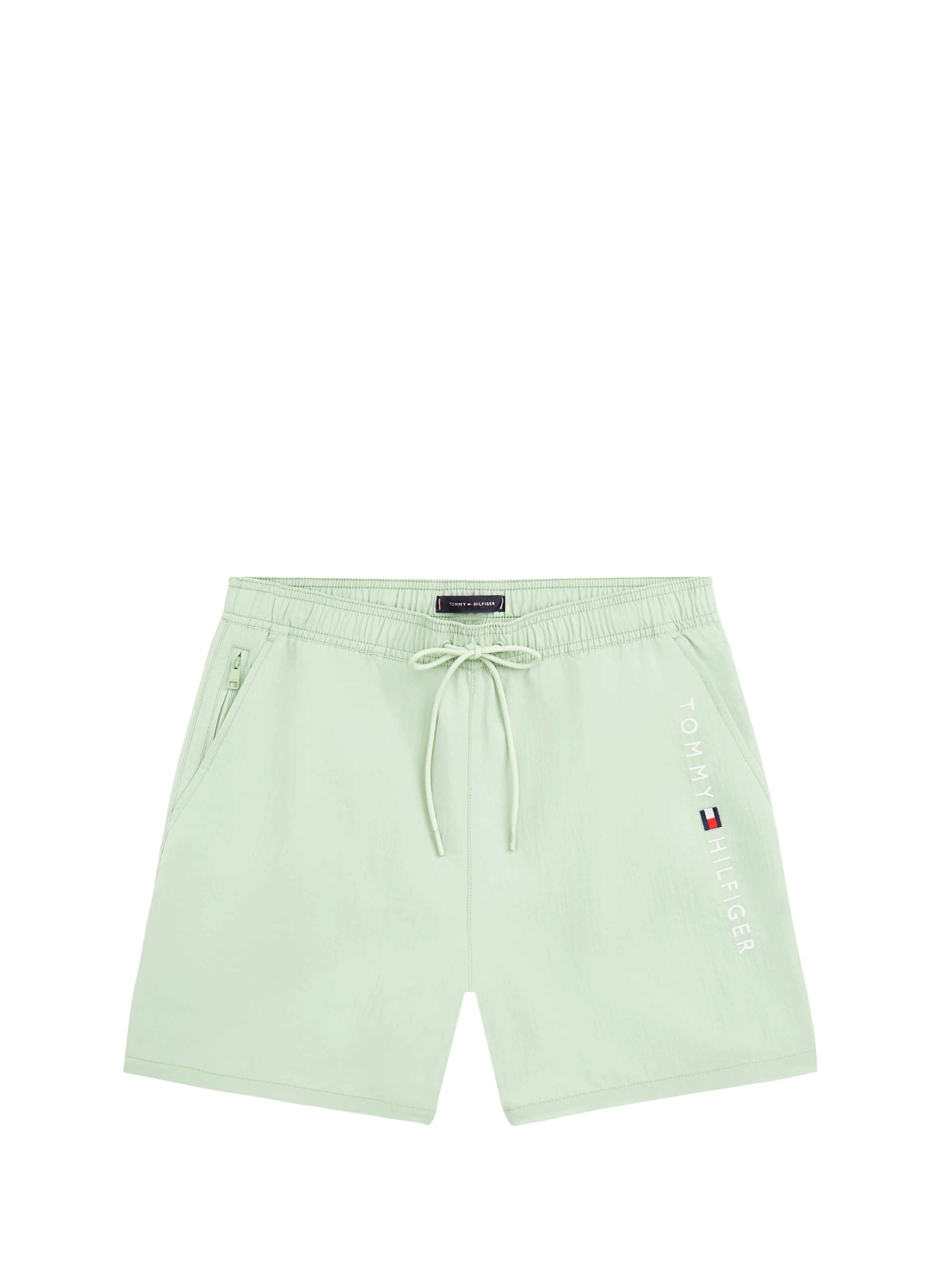 Short de bain à logo TOMMY HILFIGER Vert