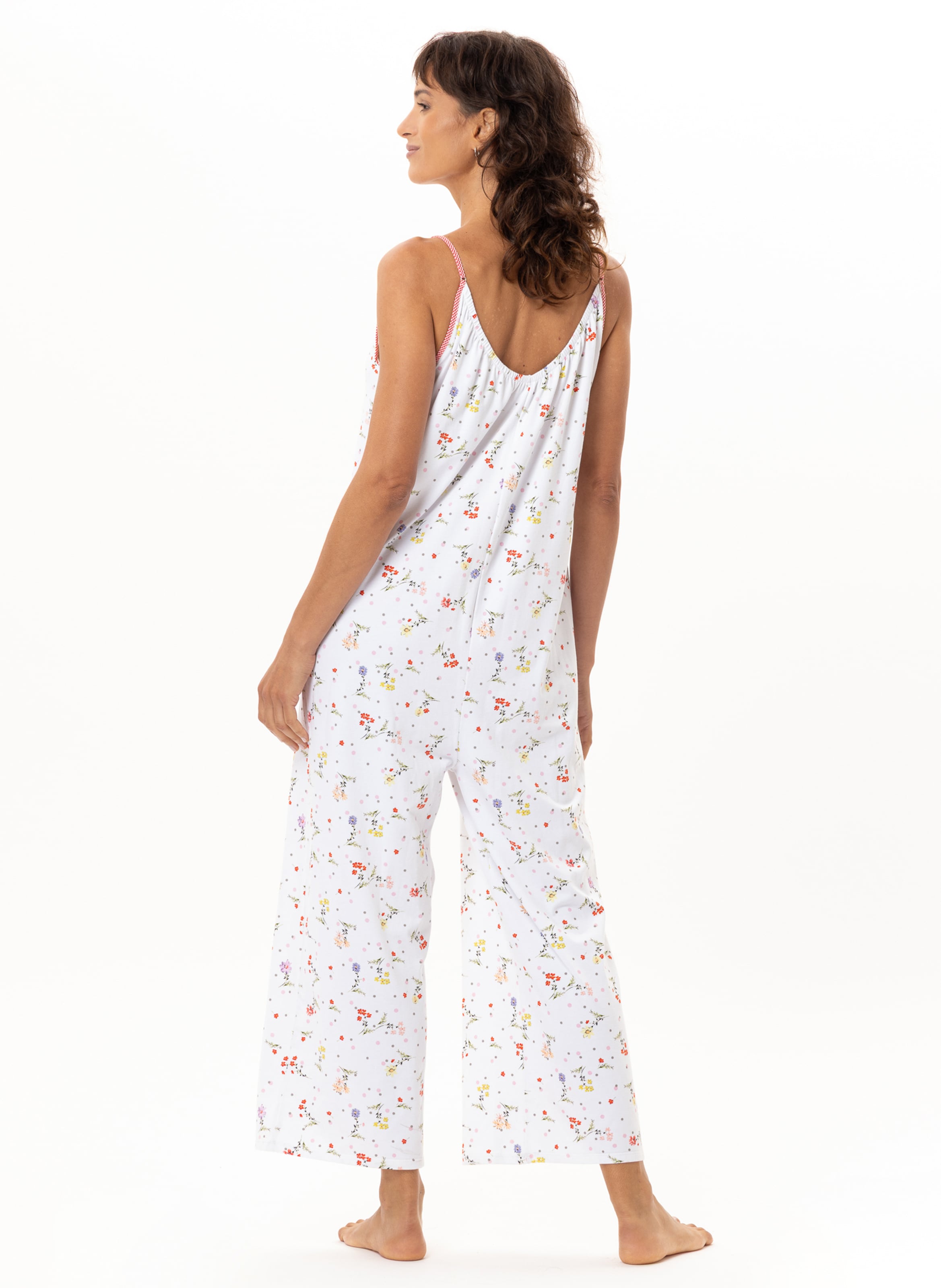 Combi pantalon en coton daisy 220 LE CHAT Multicolore