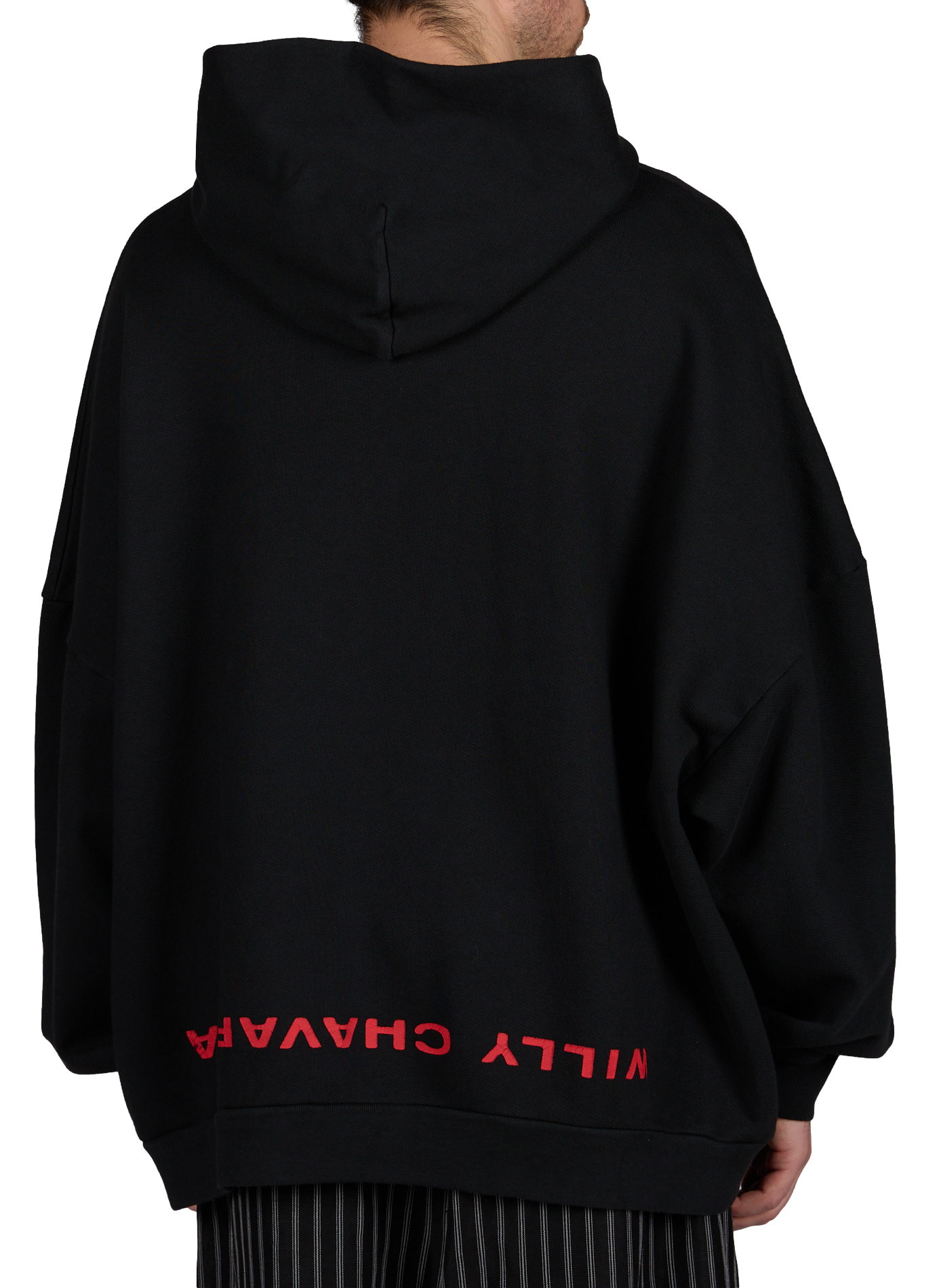 Cotton sweatshirt Welcome to America - Hooligan WILLY CHAVARRIA Black