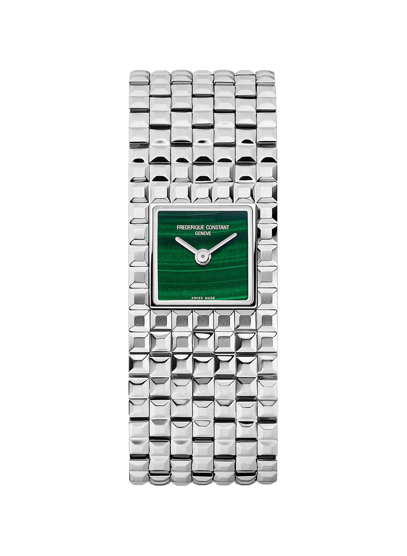 Montre quartz en acier inoxydable FREDERIQUE CONSTANT Vert
