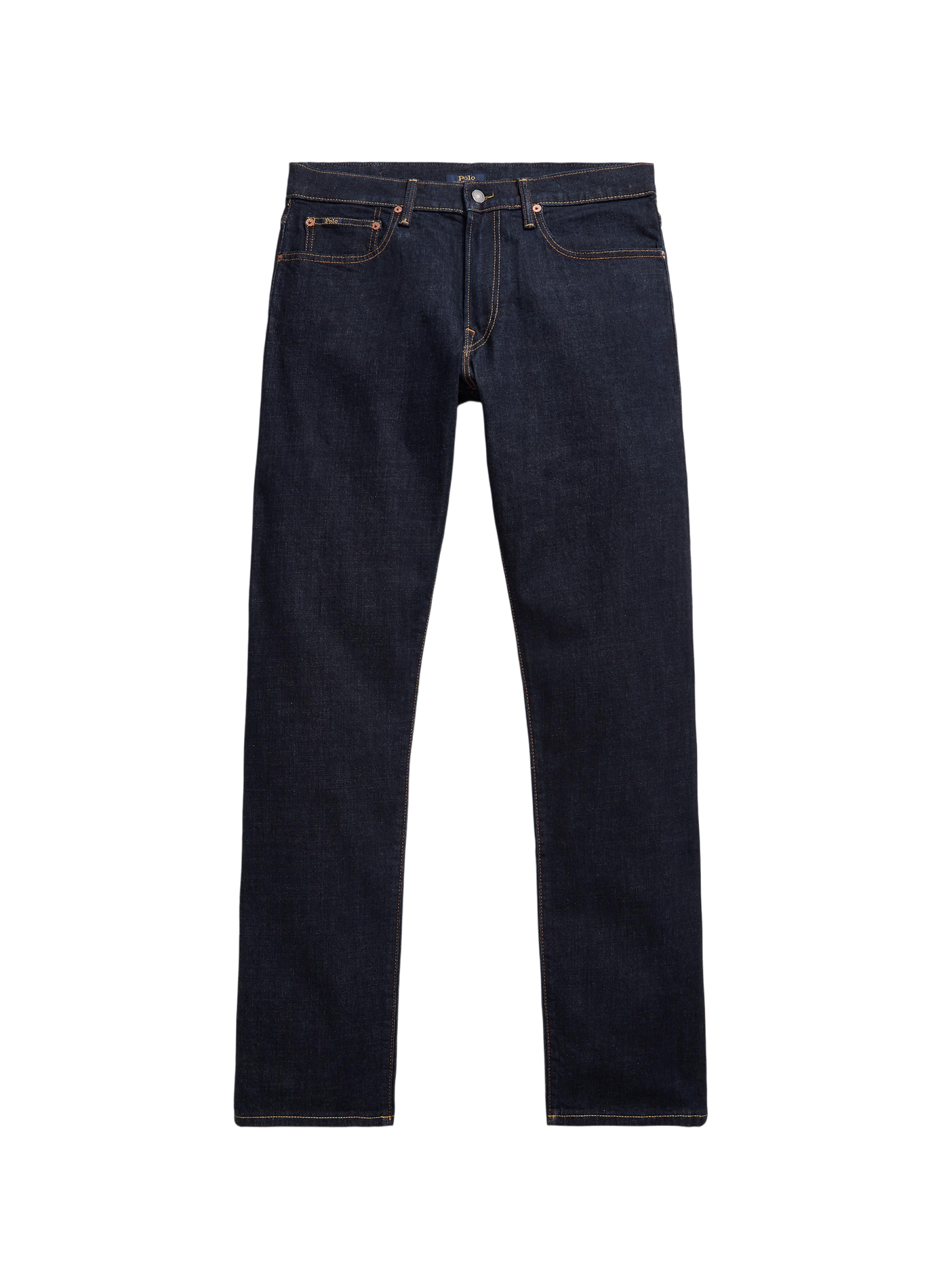 Straight-leg cotton-blend jeans POLO RALPH LAUREN Blue