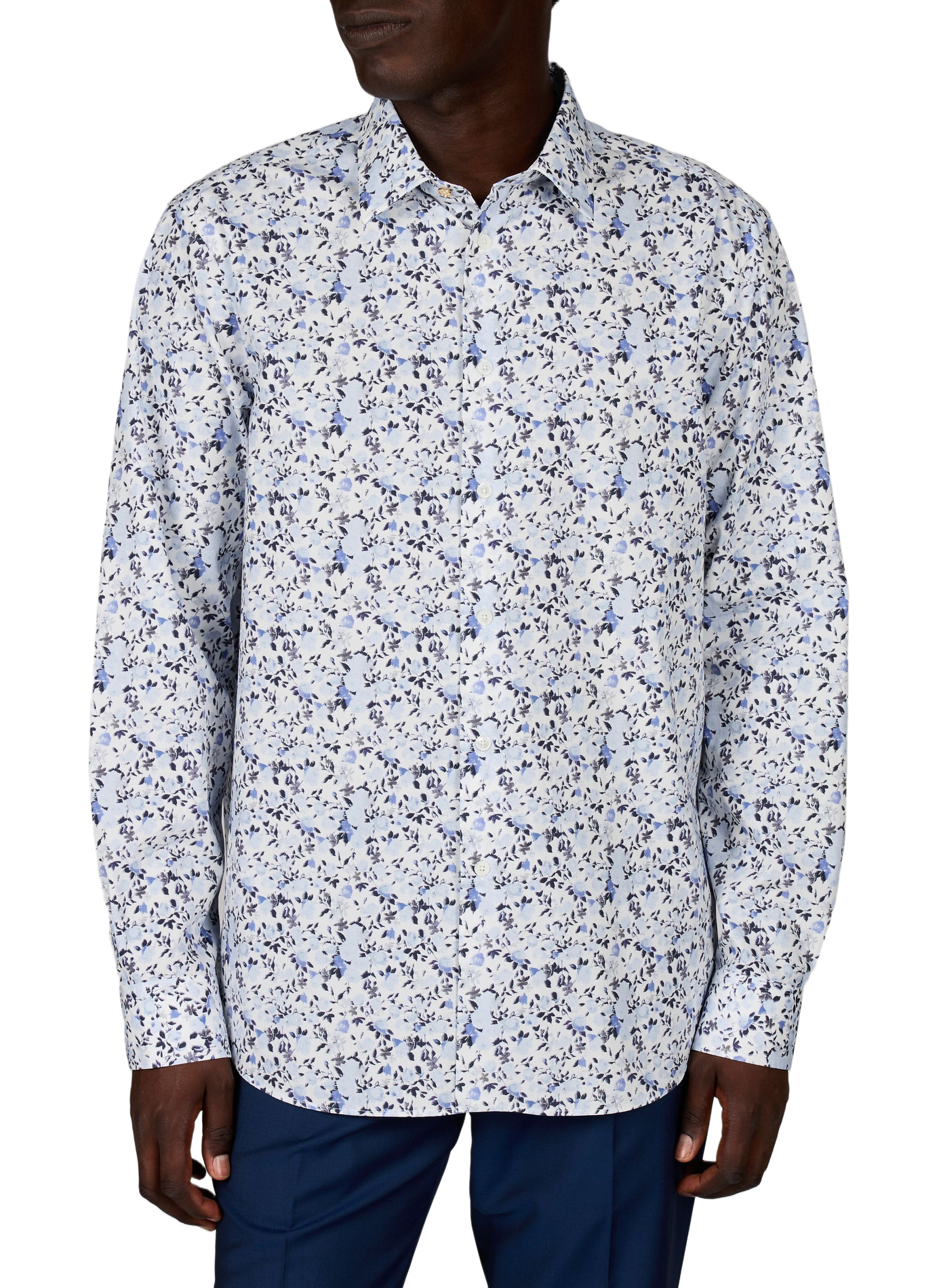 Camicia diritta stampata PAUL SMITH Bianco