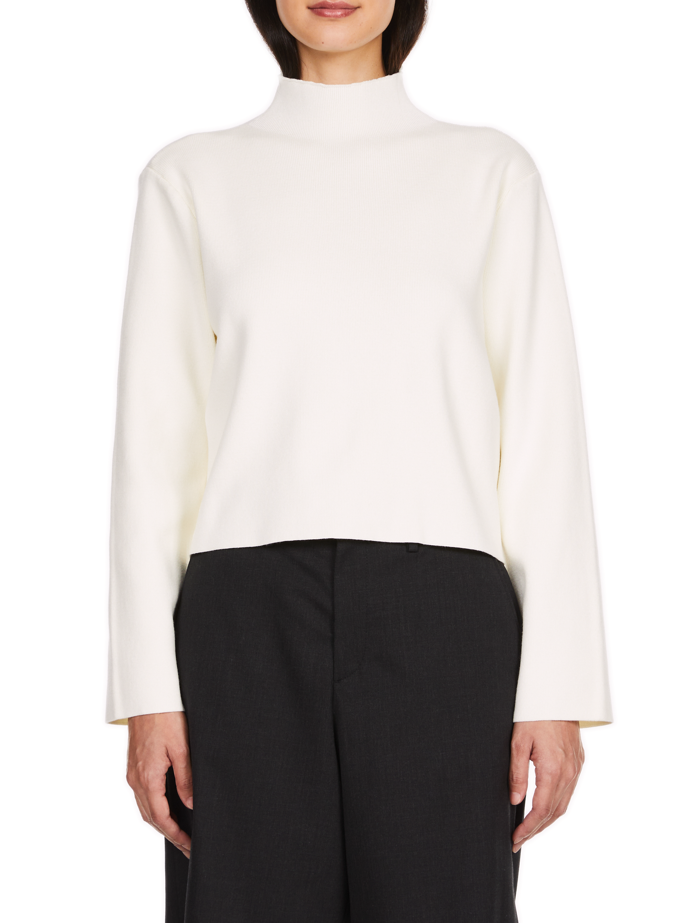 Pull Asim à col montant SAISON 1865 Beige