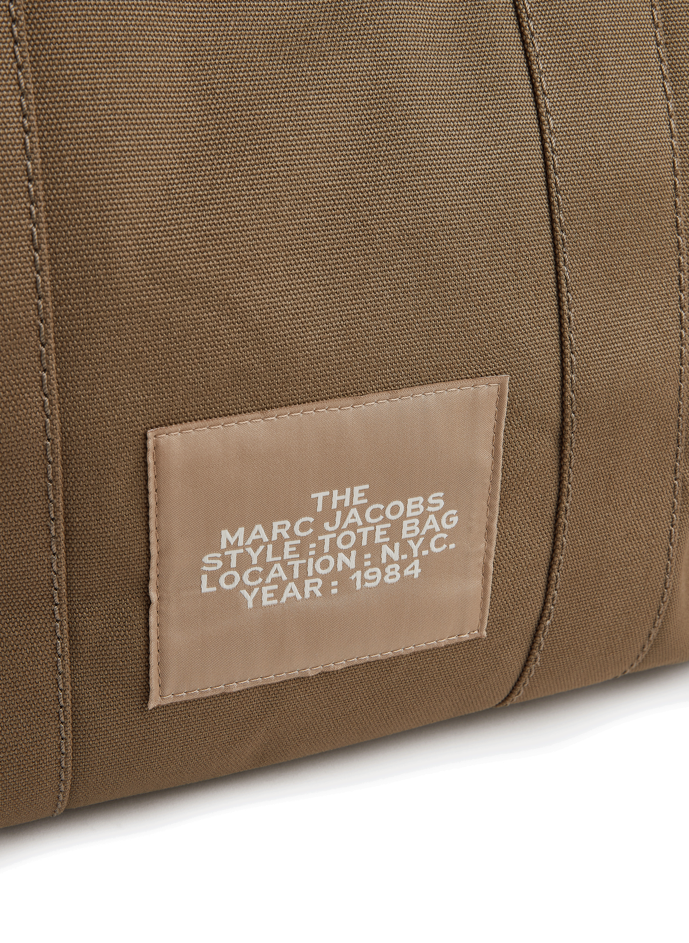 Canvas tote bag MARC JACOBS Green