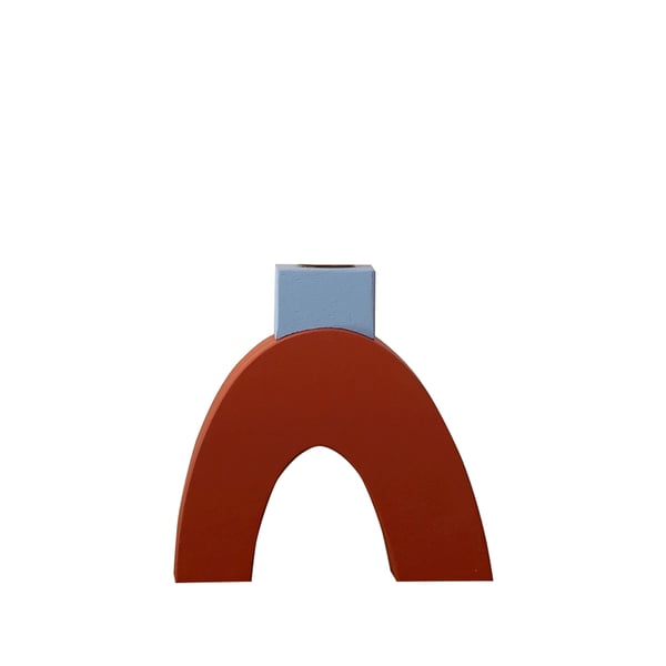 Bougeoir Curve en bois