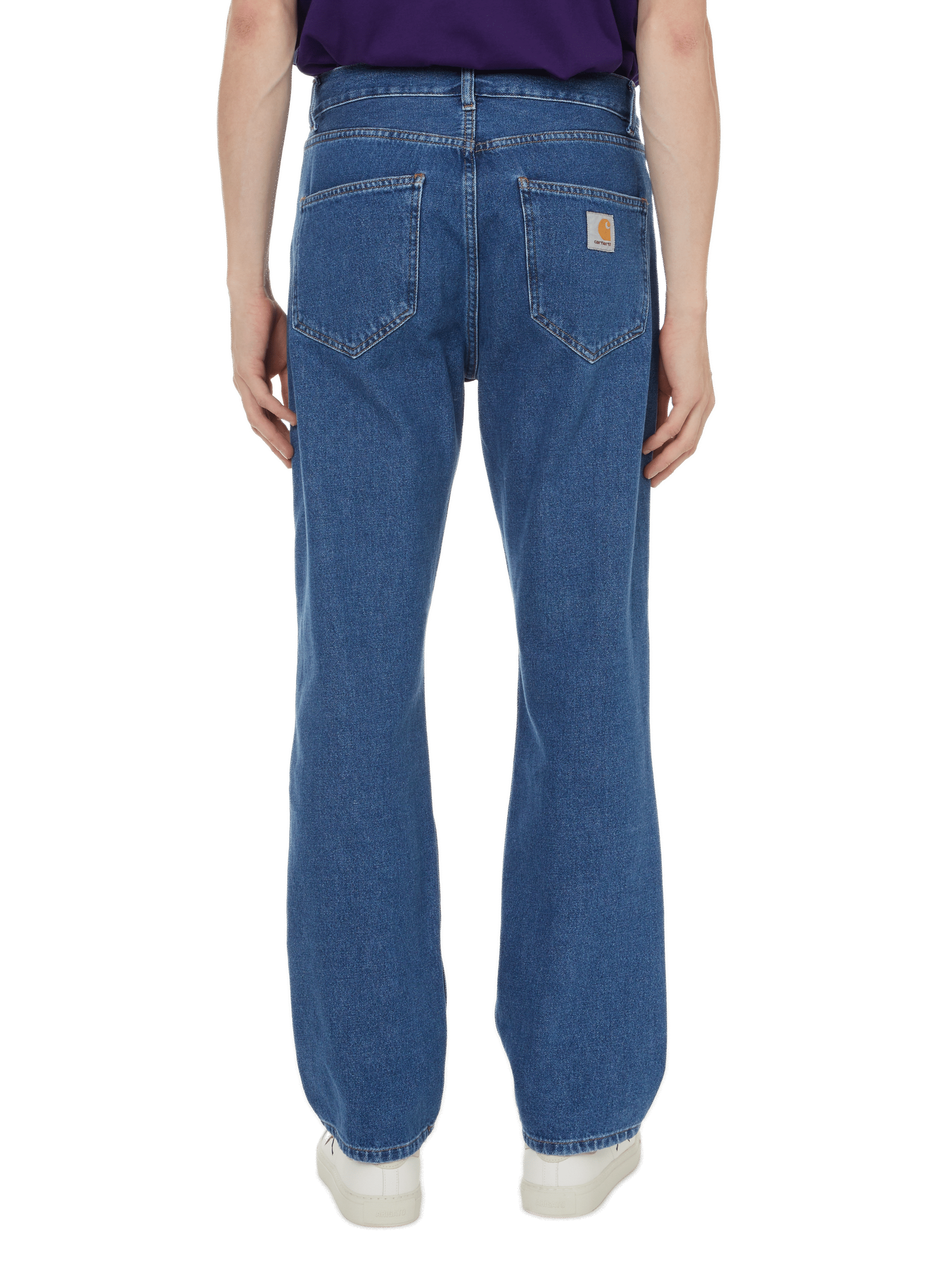 Jean large en coton  CARHARTT WIP Bleu