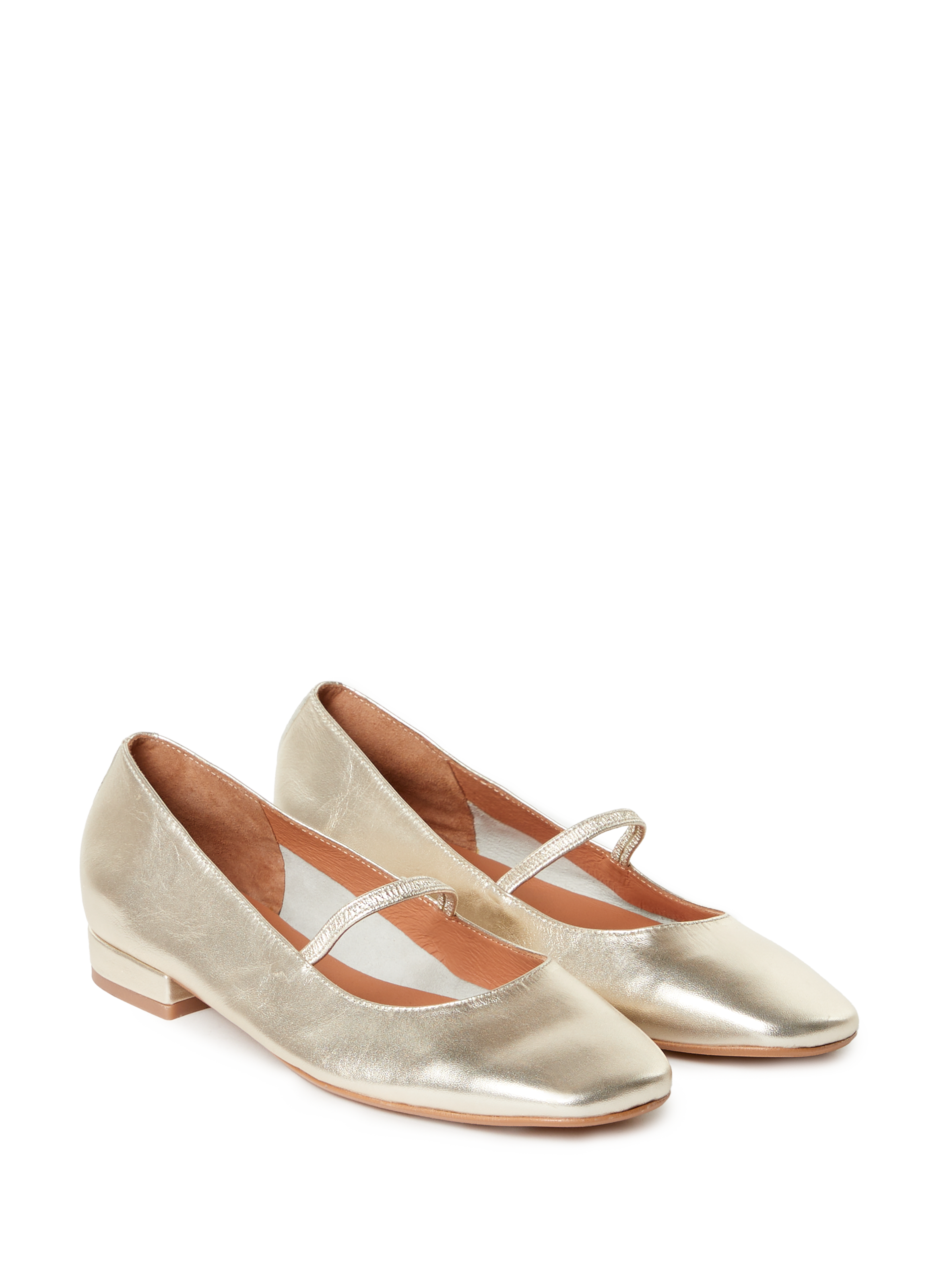 Ballerines en cuir CHLOE SAISON 1865 Doré