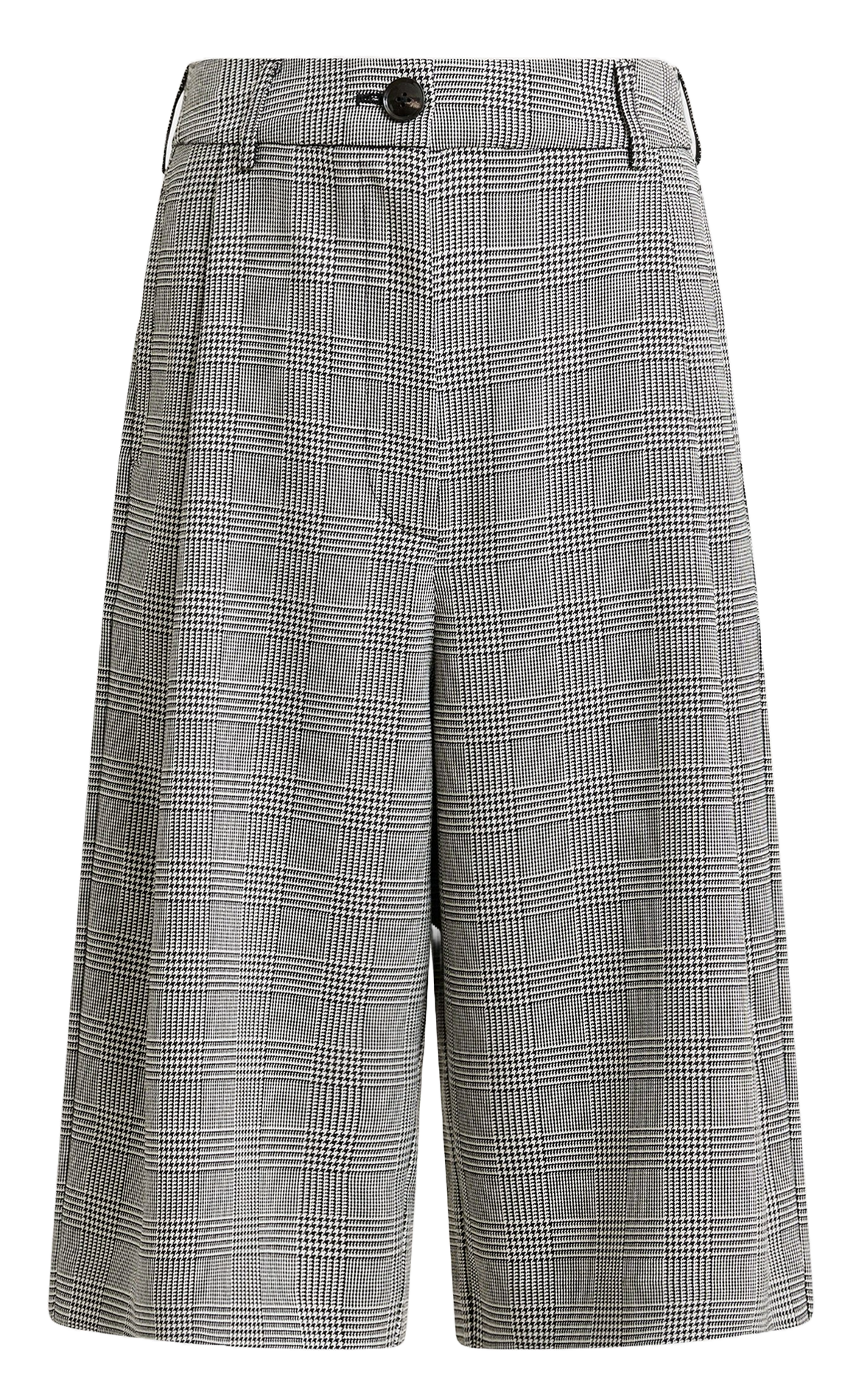 Bermuda taille haute à carreaux intro ESSENTIEL ANTWERP Gris