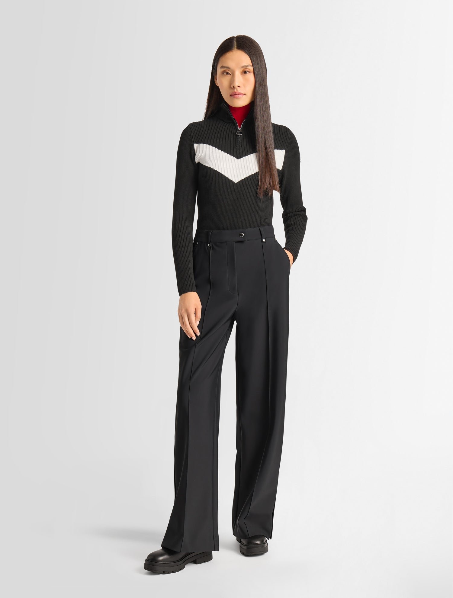 Pantalon nohafea coupe ample FUSALP Noir