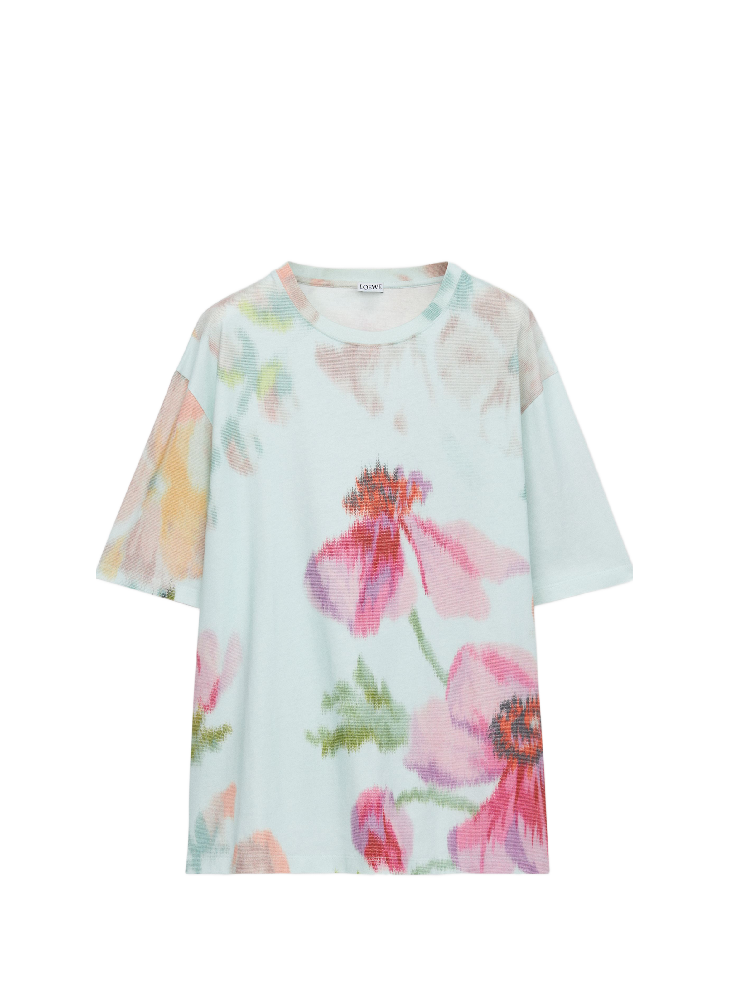 Large printed cotton T-shirt LOEWE Multicolour