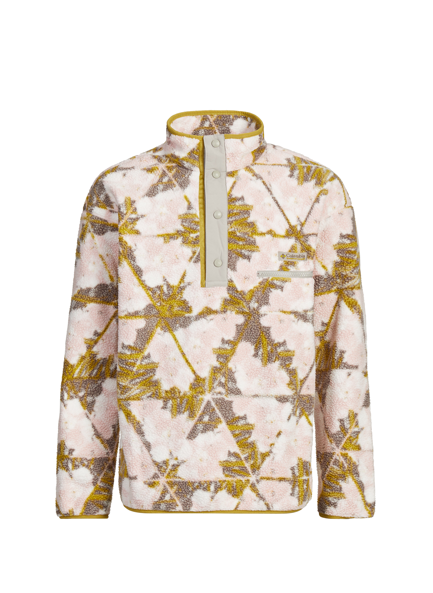 Helvetia printed fleece COLUMBIA Pink