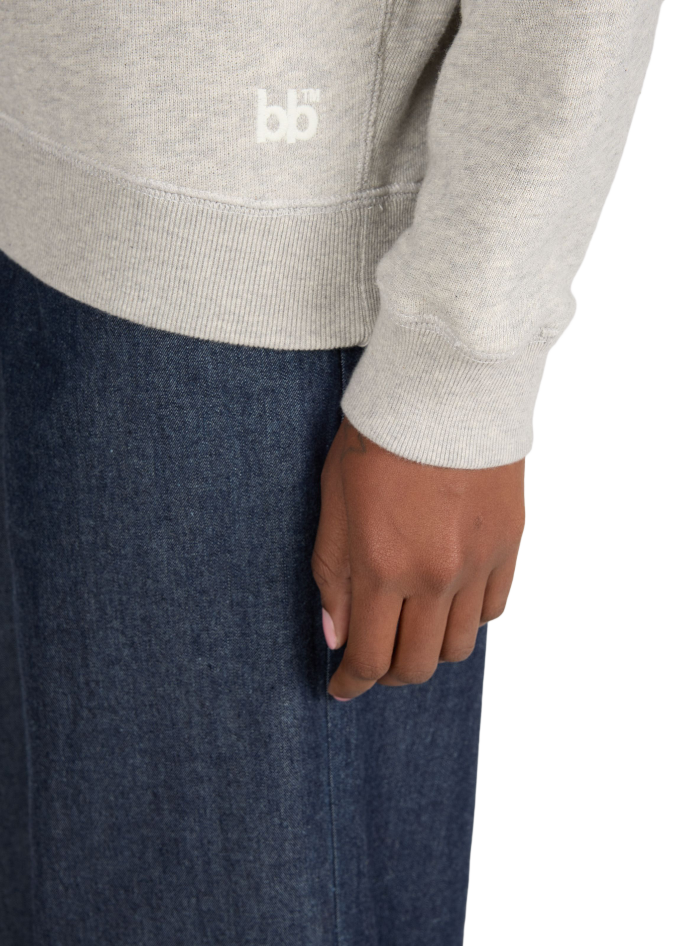 Sweatshirt Fella in blended cotton BELLEROSE Grey