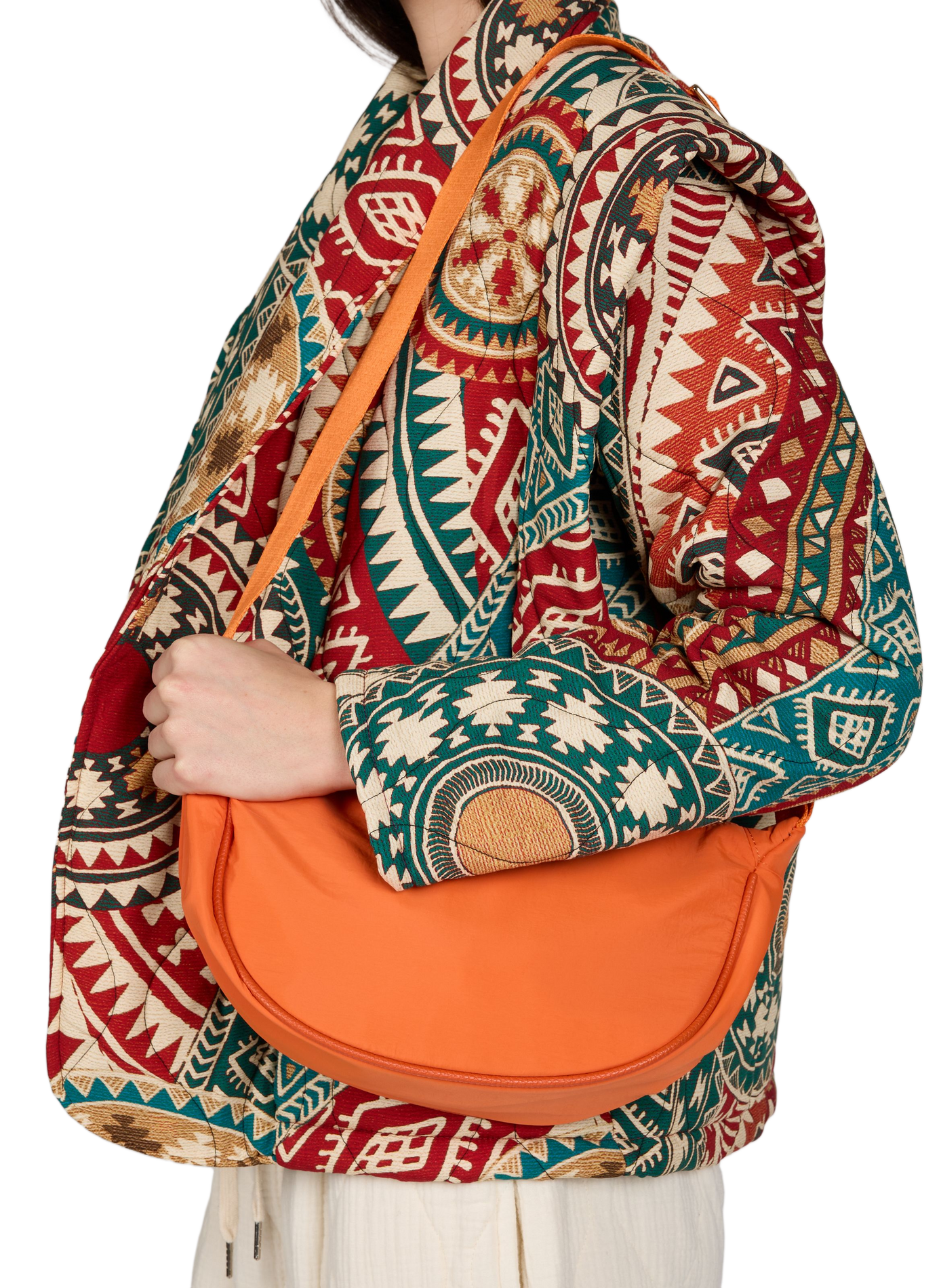 Leopard Print Banana AU PRINTEMPS PARIS Orange