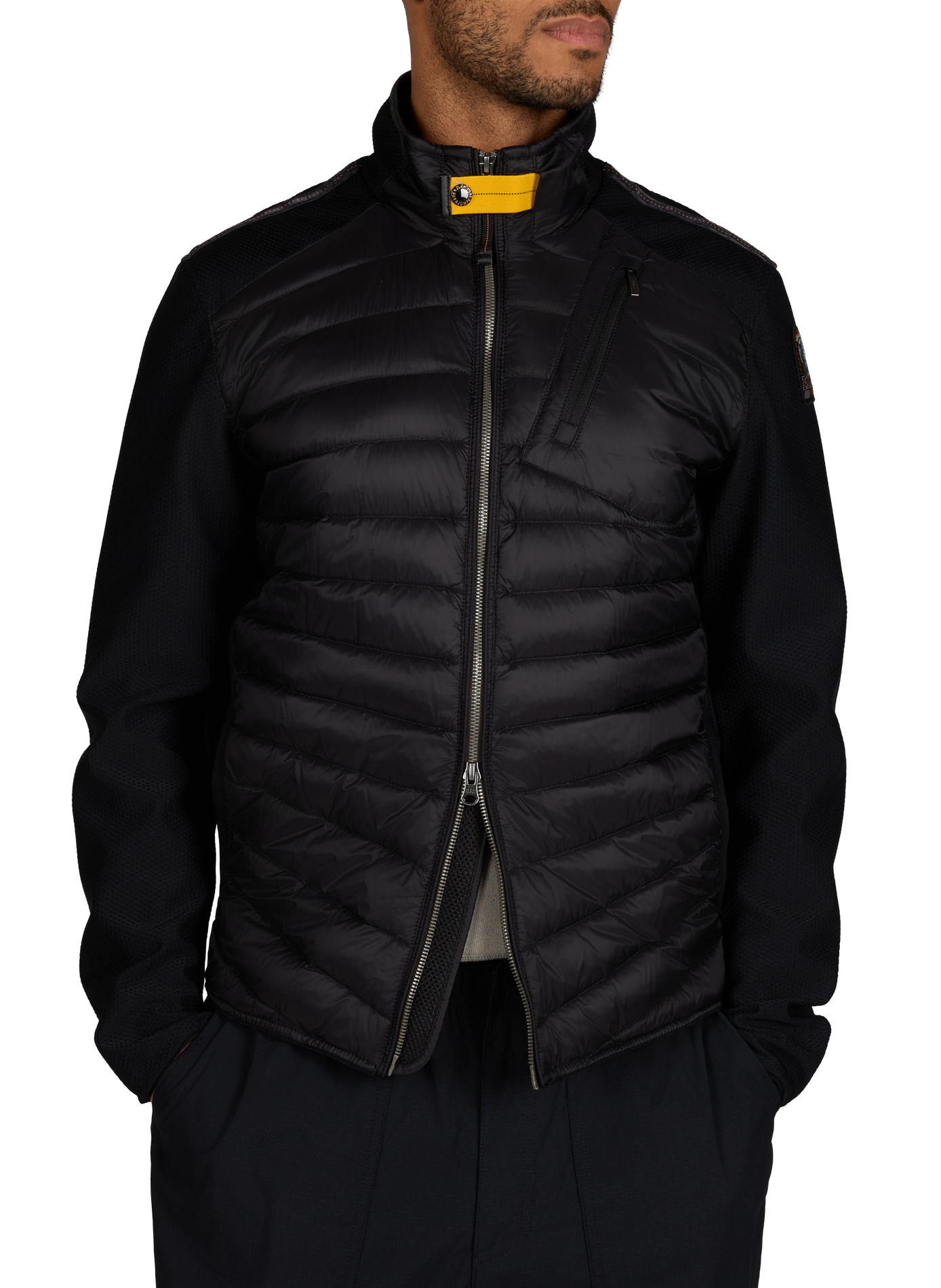 High-neck Jayde jacket PARAJUMPERS Black