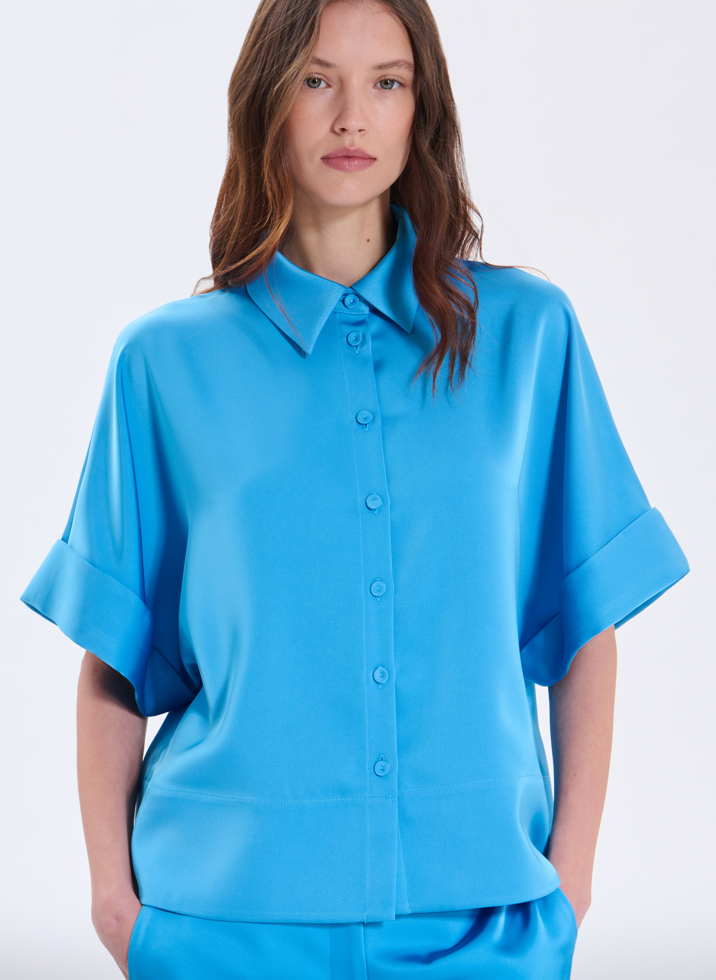 Chemise  charlize ZAPA Bleu