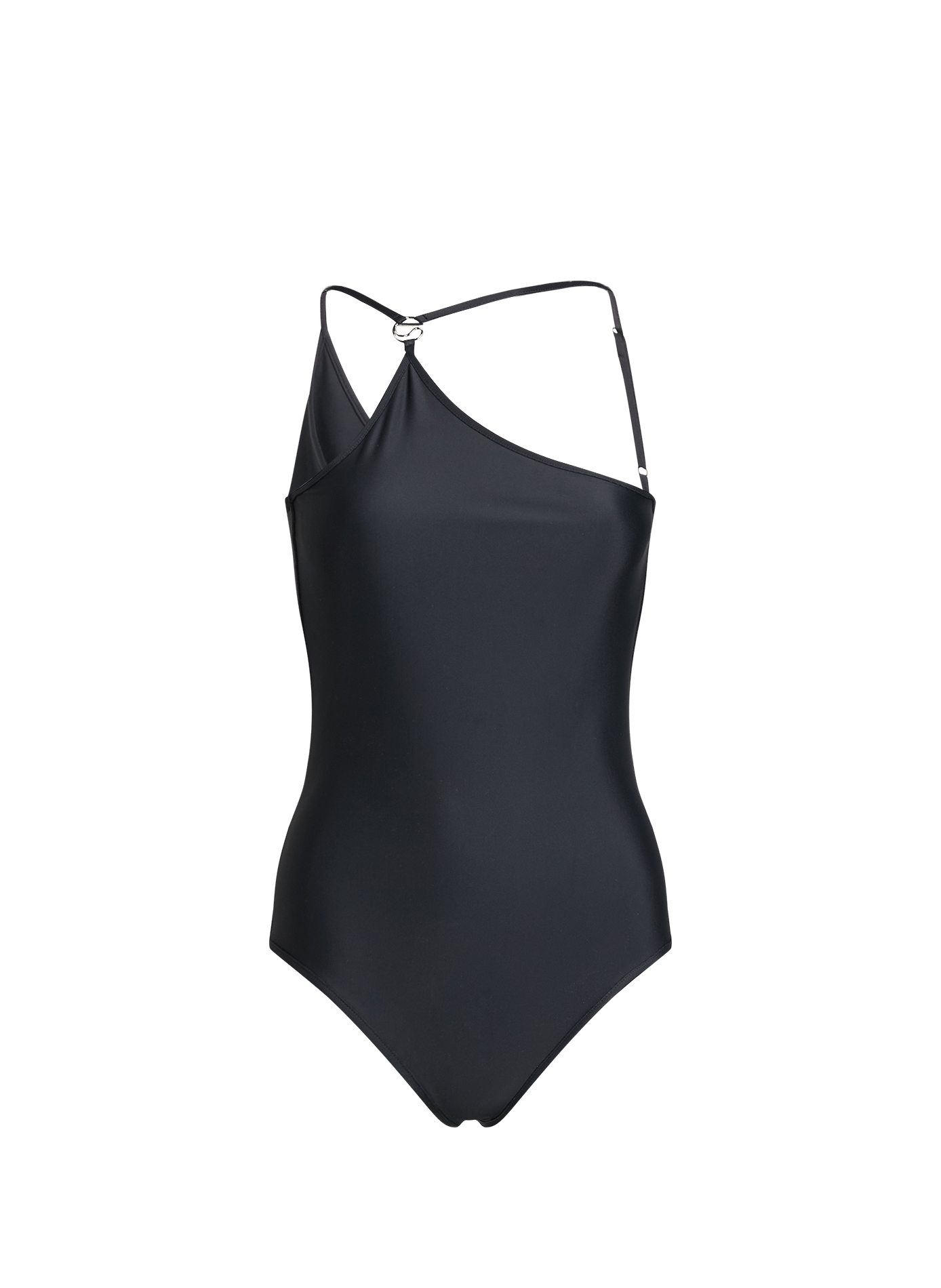 Maillot de bain une pièce asymétrique COPERNI Noir