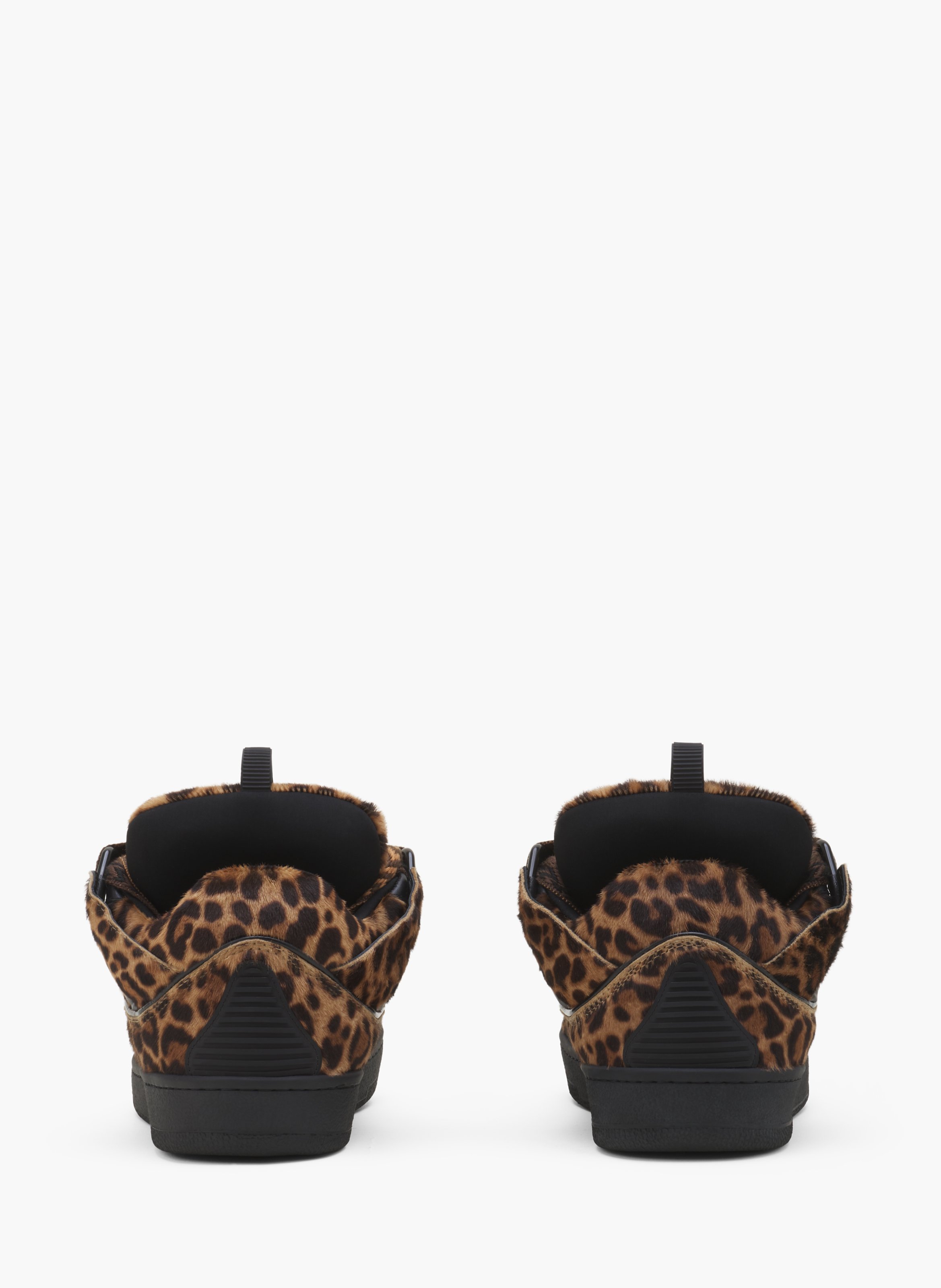 Sneakers curb en pony LANVIN Beige