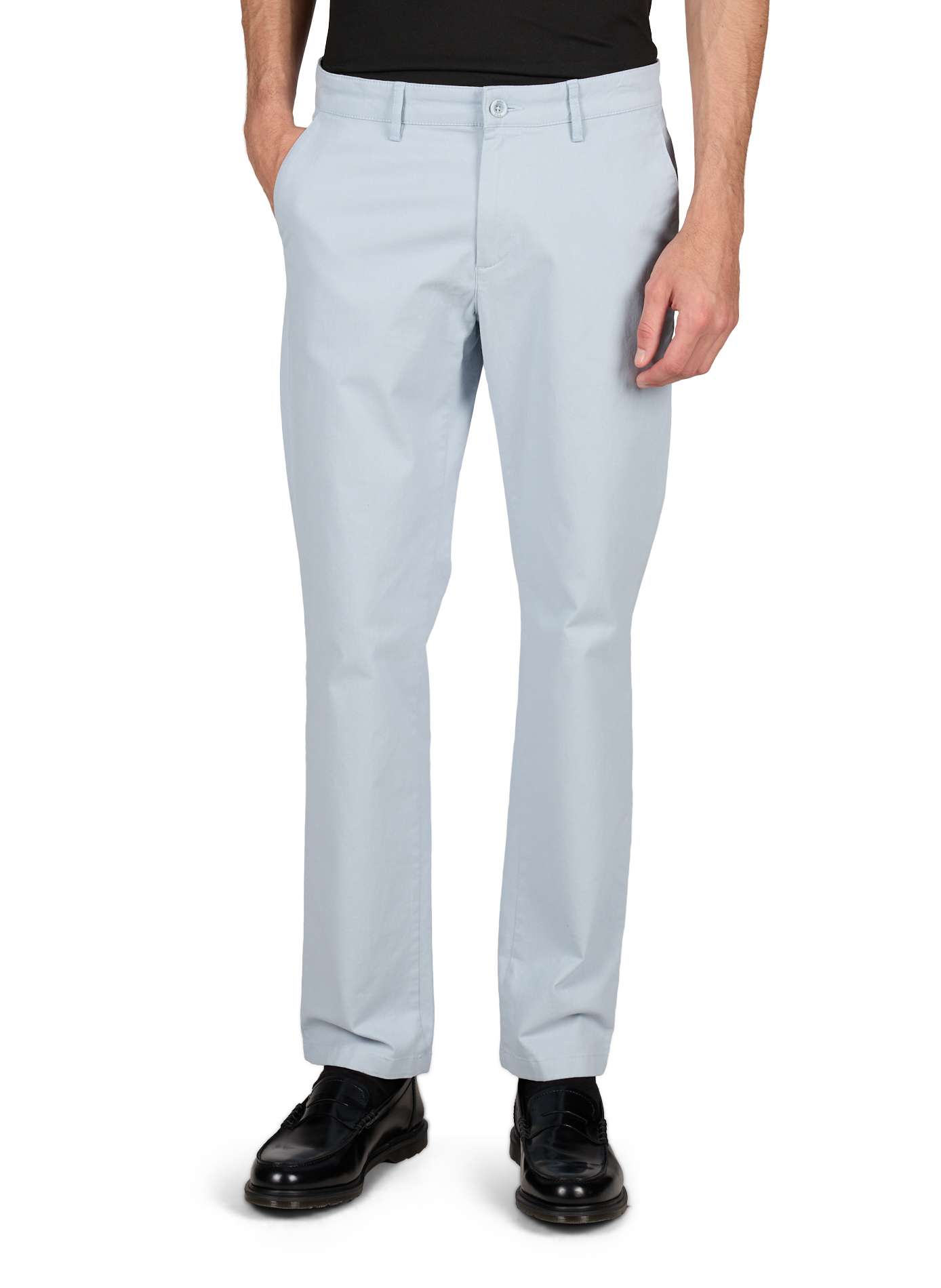 Cotton chino trousers AIGLE Blue