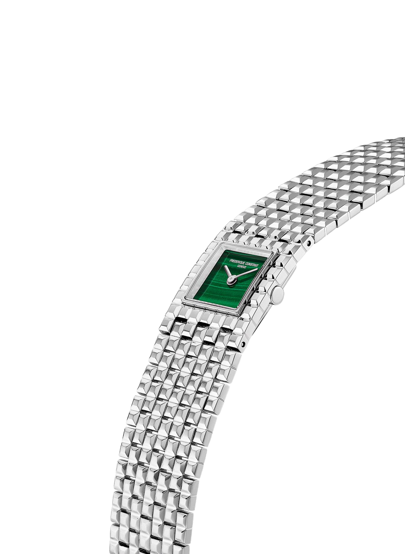 Montre quartz en acier inoxydable FREDERIQUE CONSTANT Vert