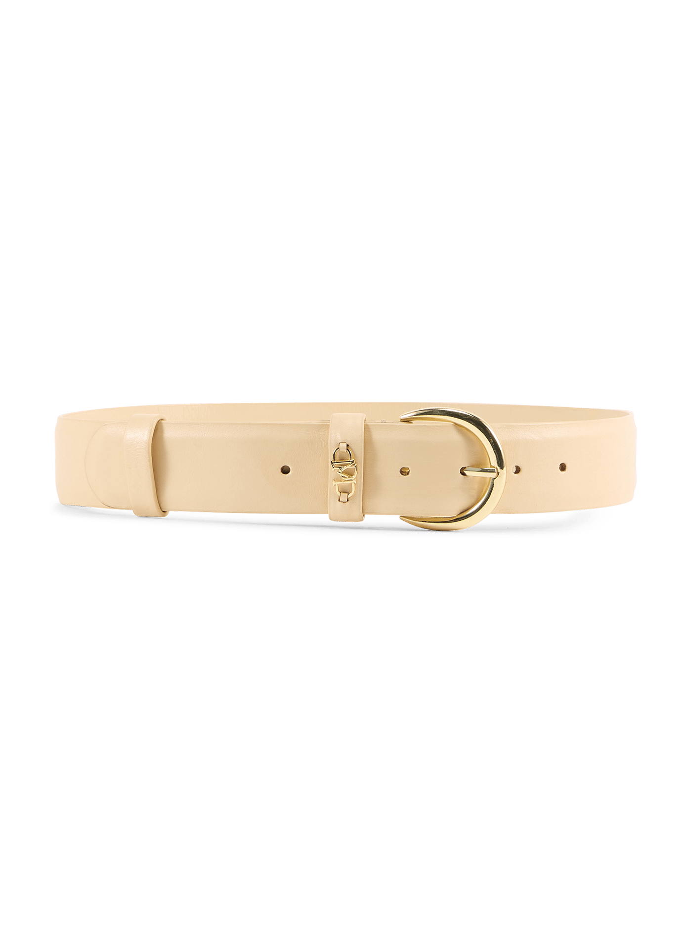 Cintura Alain in pelle PETITE MENDIGOTE Bianco