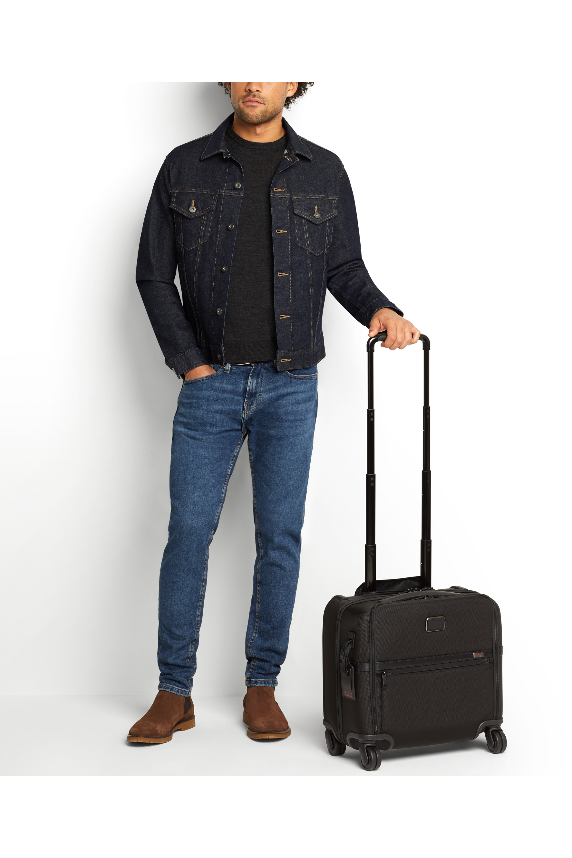 Tumi alpha valise 4 roues taille s TUMI Noir